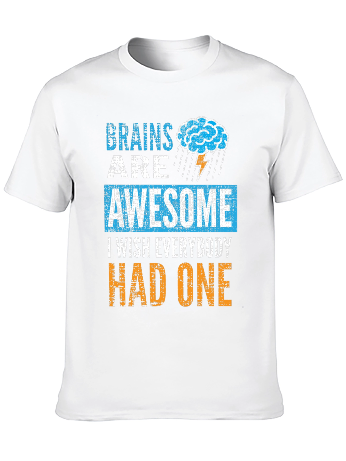 Black Brains Are Awesome T-Shirt view 10