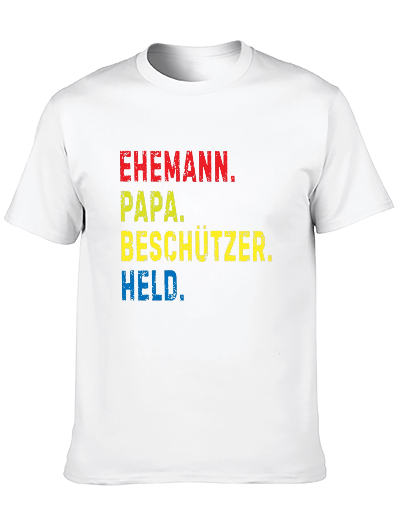 Black Ehemann Papa Beschützer Held Black T-Shirt view 10