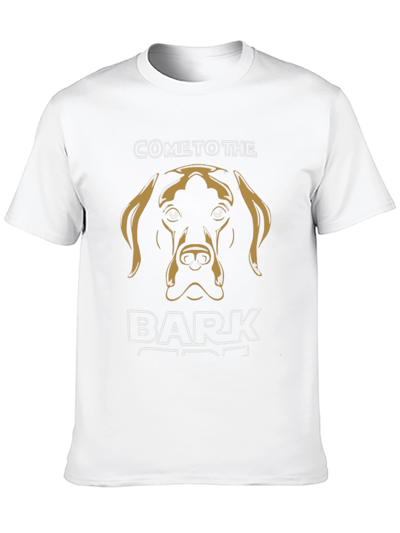 Black Come to the Bark Side T-Shirt view 10