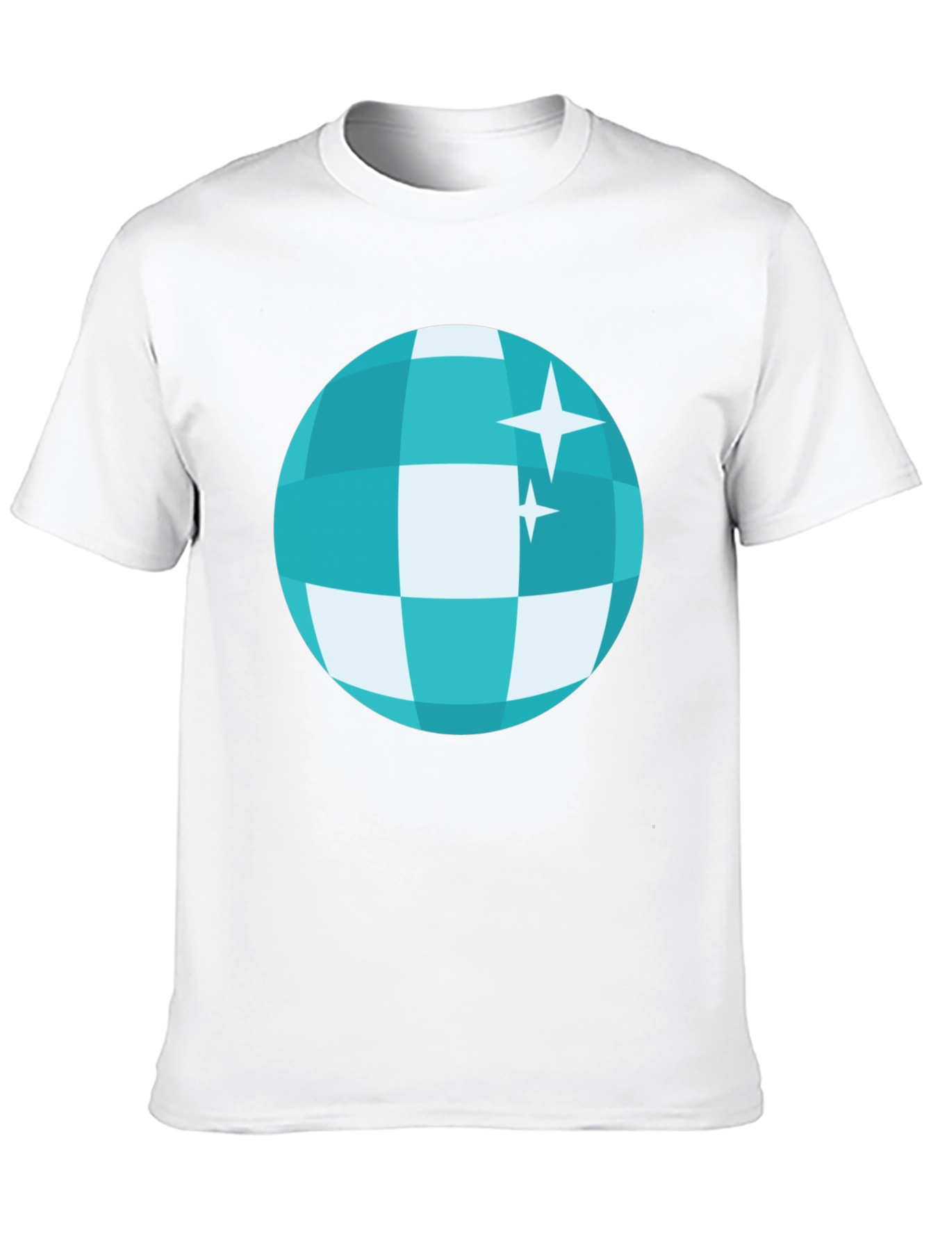 Black Disco Ball Graphic Tee - Party Ready! view 10