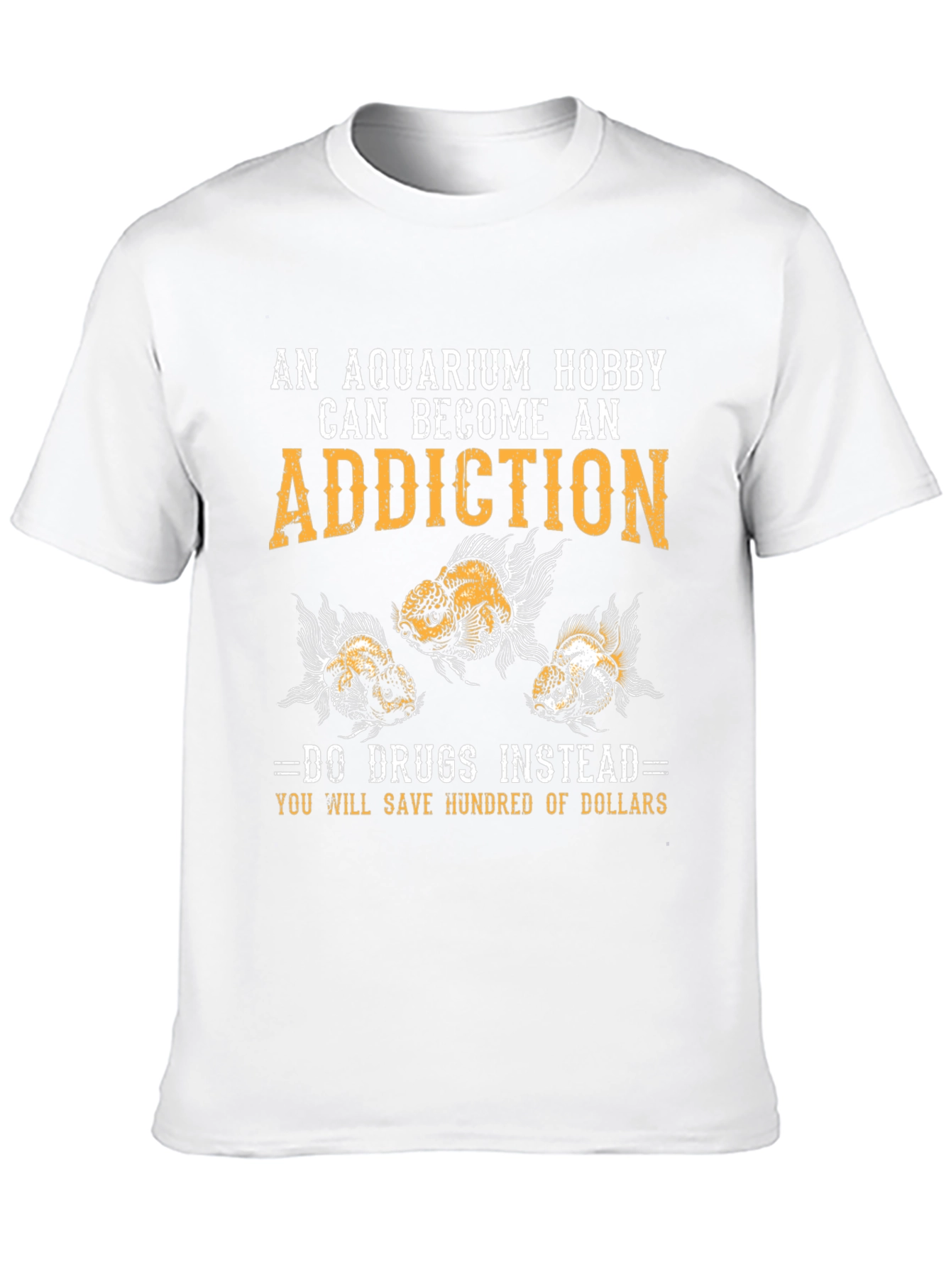 Black Aquarium Hobby Addiction T-Shirt - Funny Fish Keeper Tee view 10