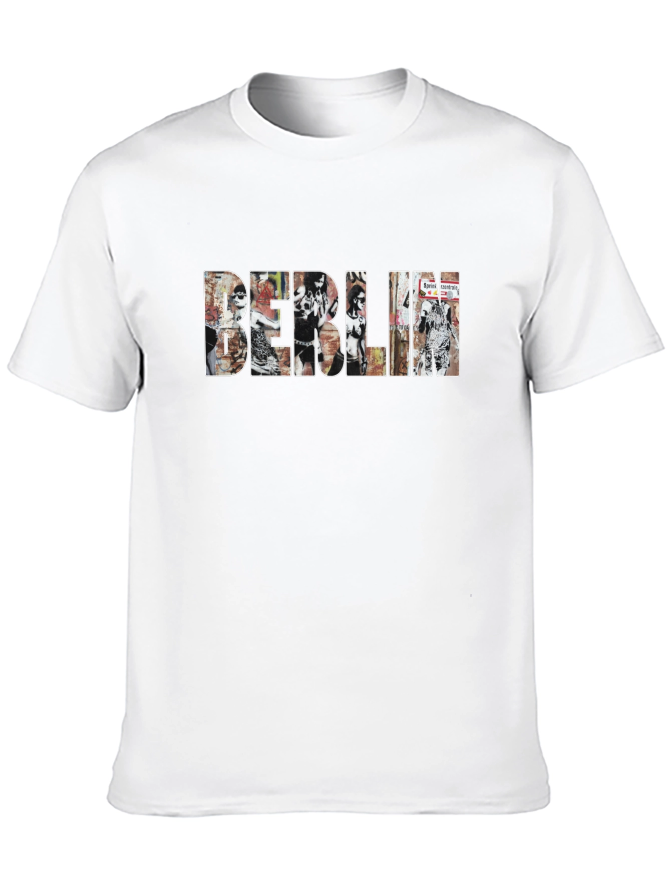 Black Berlin Graphic Print Black T-Shirt view 10