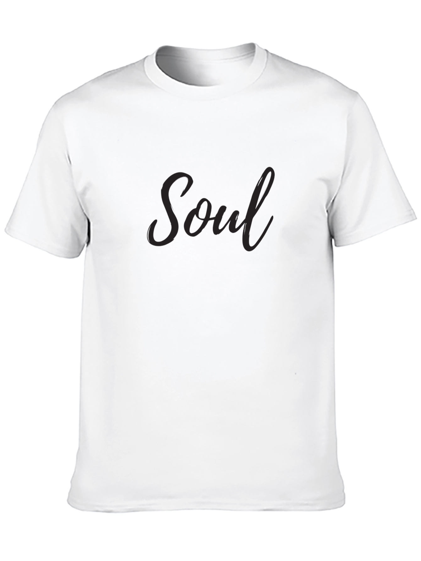 Black Soulful Black Tee: Express Your Inner Self view 10
