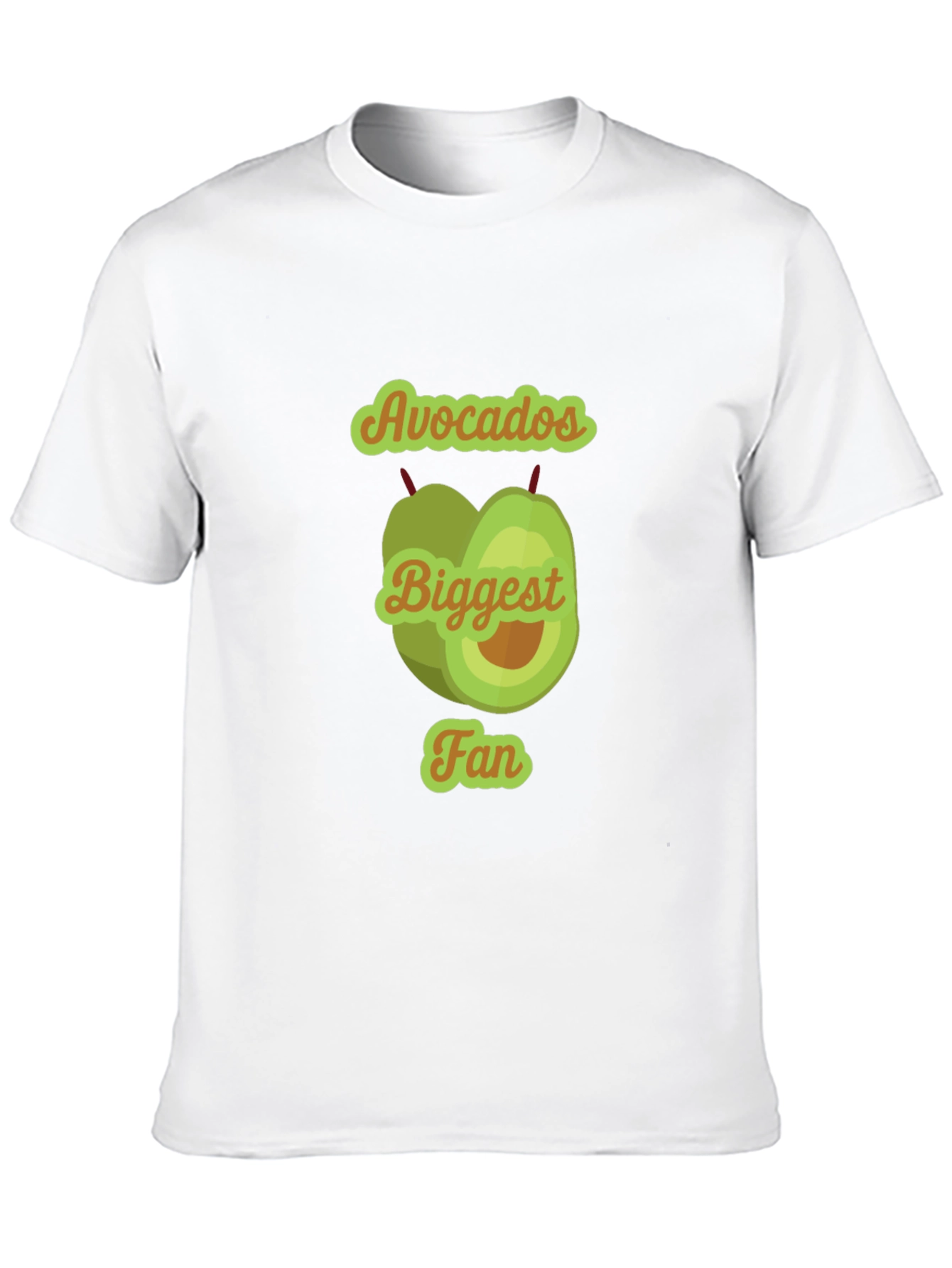 Black Avocados Biggest Fan T-Shirt - Cute Fruit Tee view 10