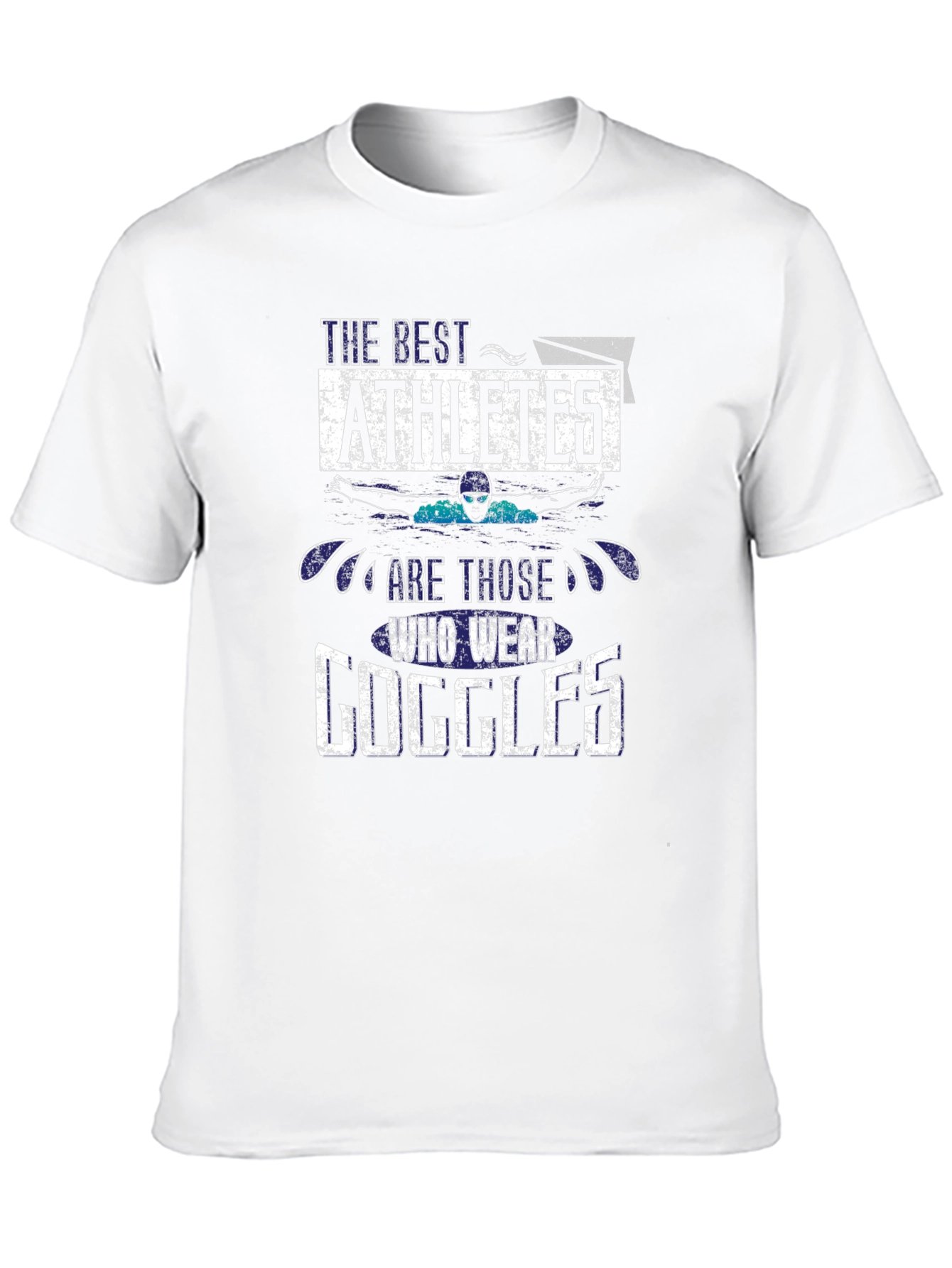 Black Athlete Goggles T-Shirt: The Best Wear Goggles view 10