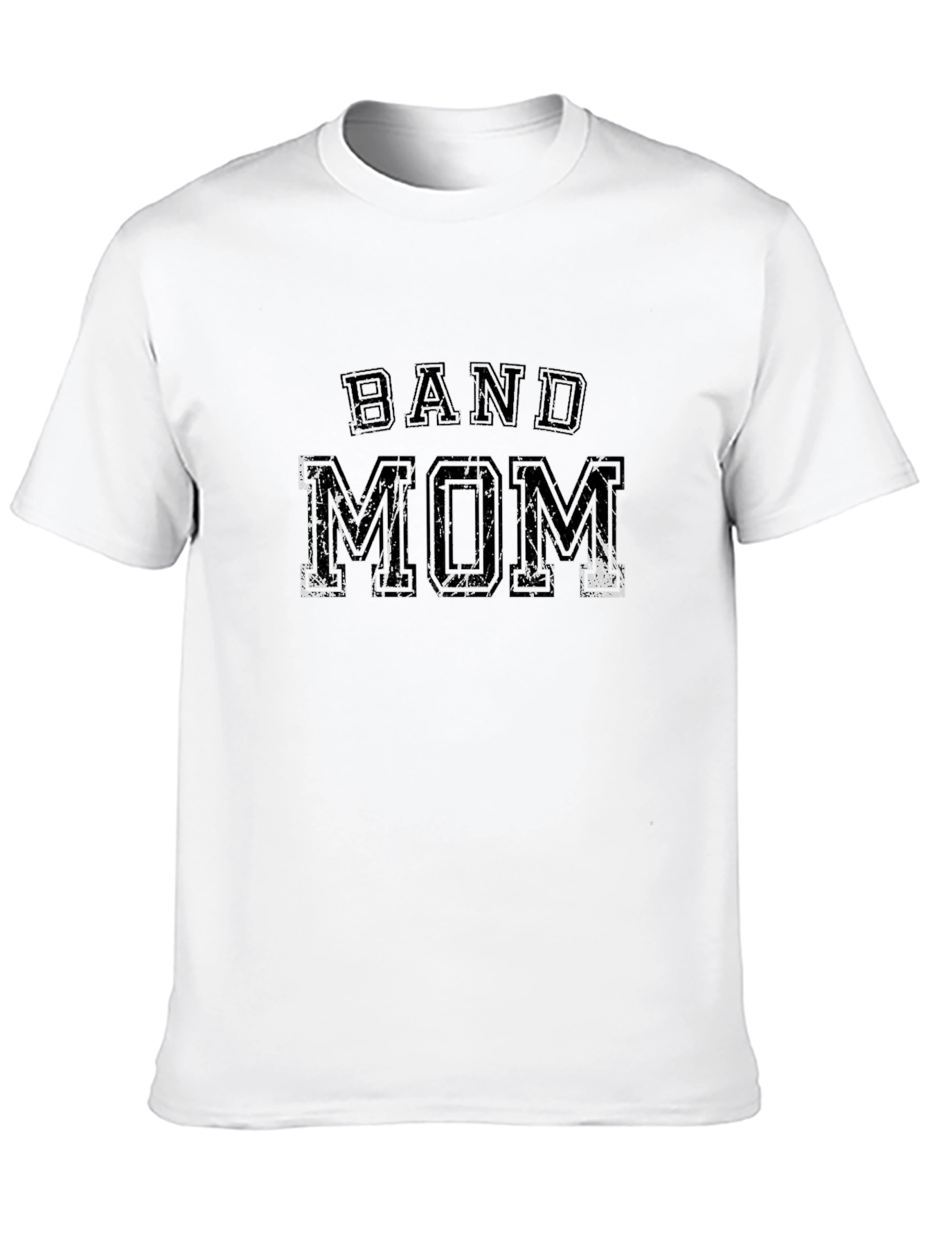 Black Band Mom Black T-Shirt view 10