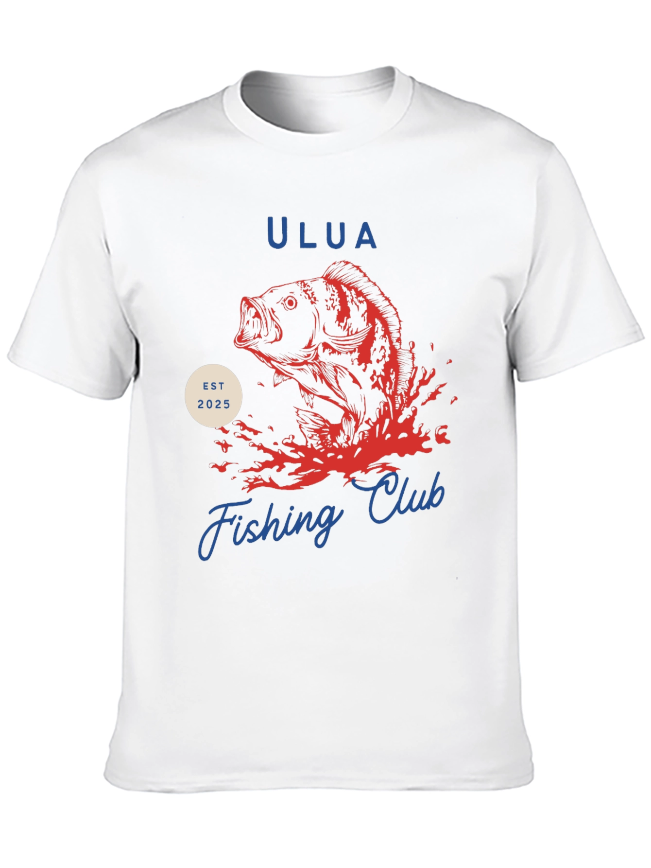 Black Ulua Fishing Club Black T-Shirt view 10