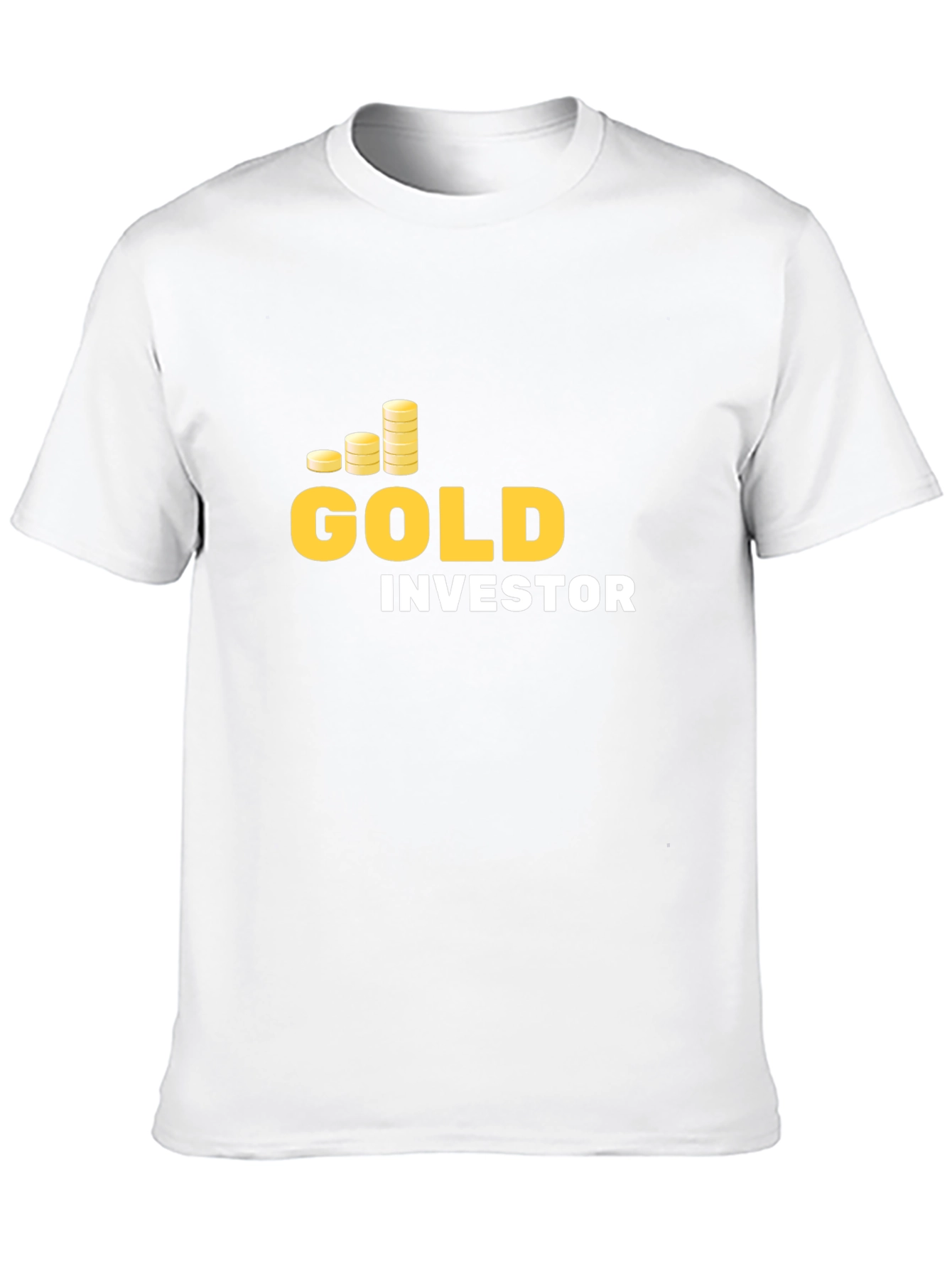 Gold Investor T-Shirt - Crypto Currency Design - 10
