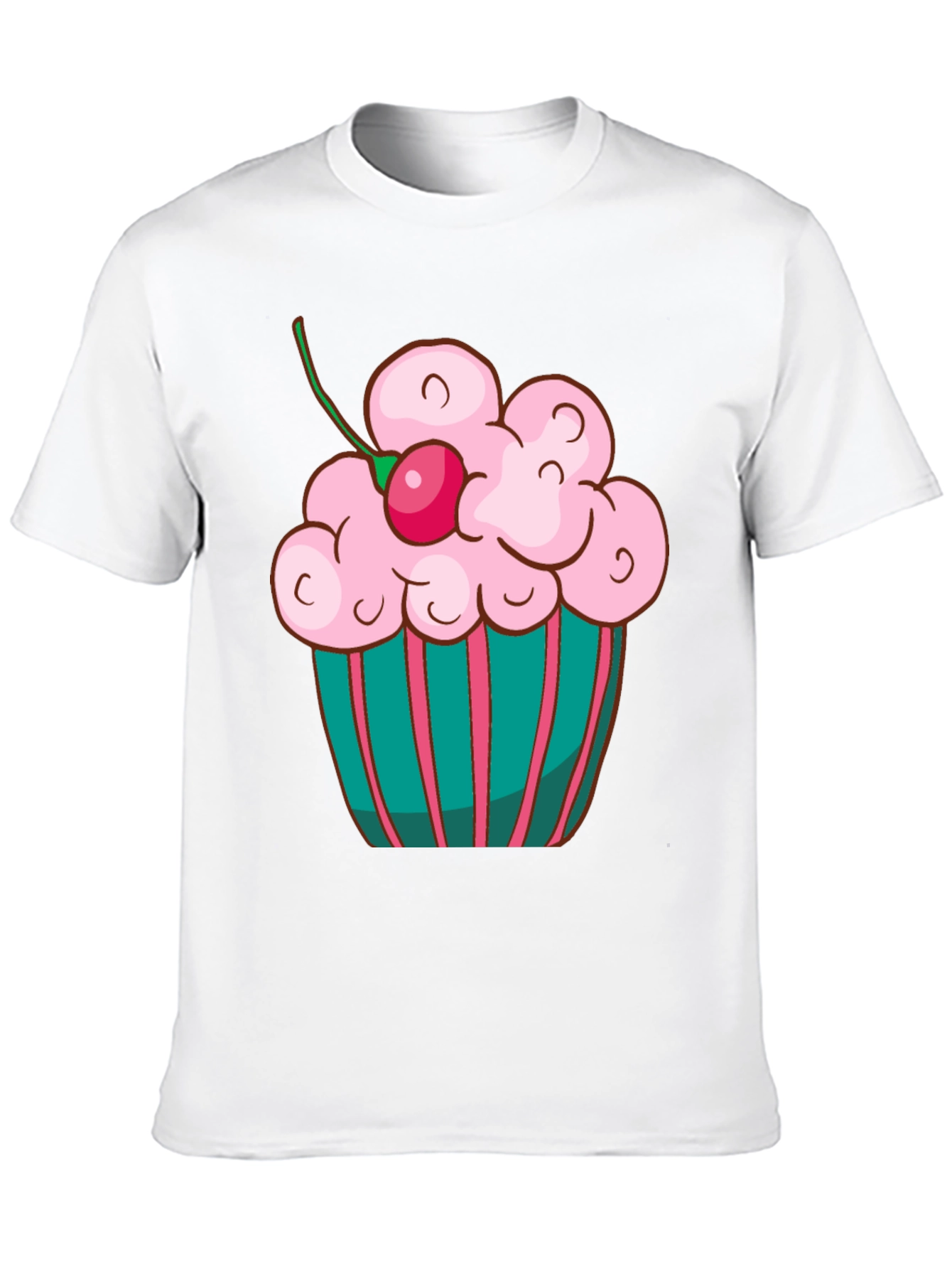 Black Cupcake T-Shirt - Sweet Treat Tee view 10