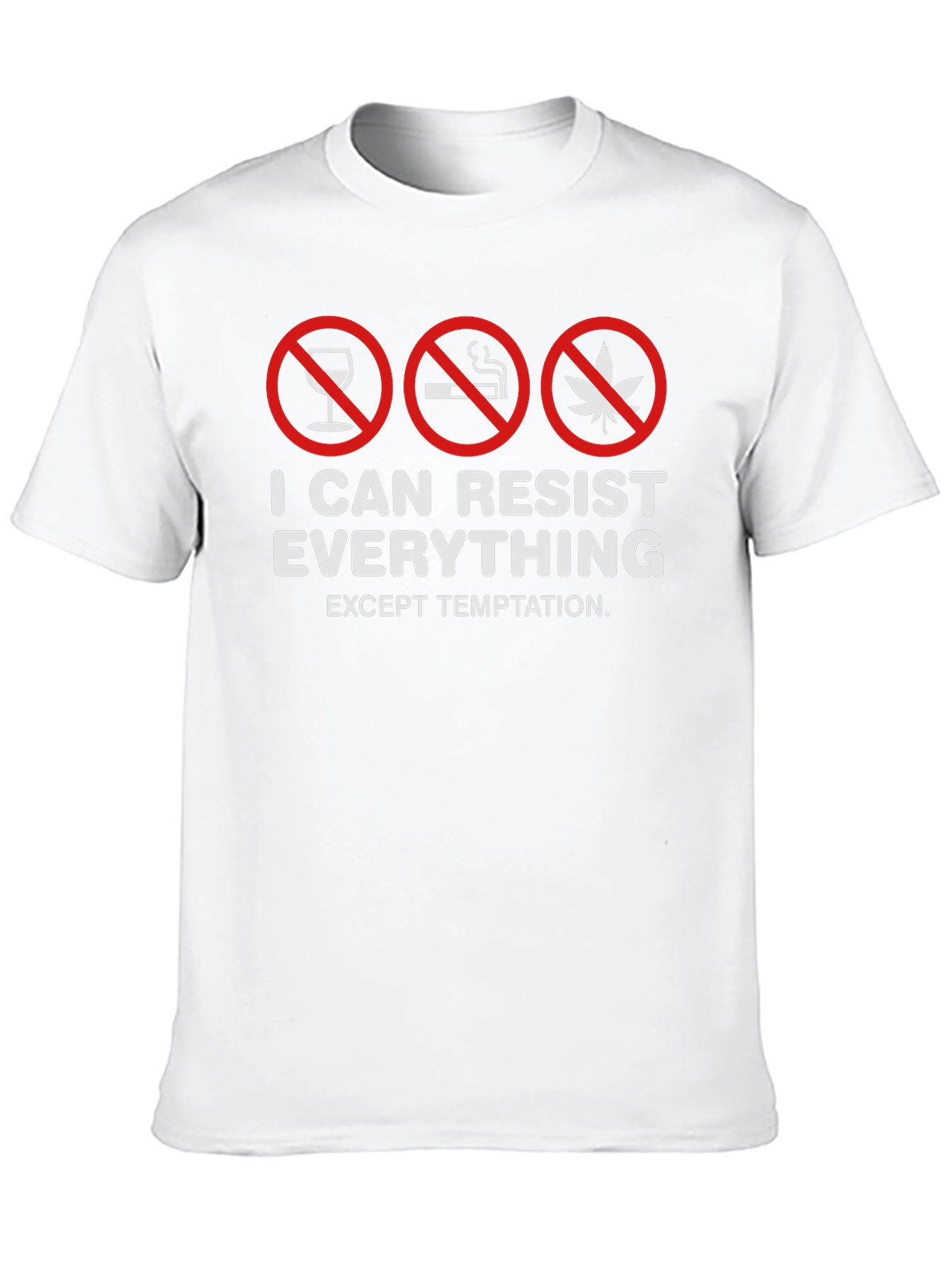 Black Resist Everything Temptation T-Shirt view 10