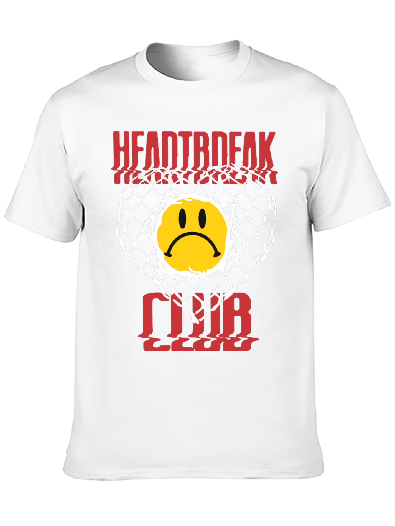 Black Heartbreak Club Graphic Tee - Black Cotton T-Shirt view 10