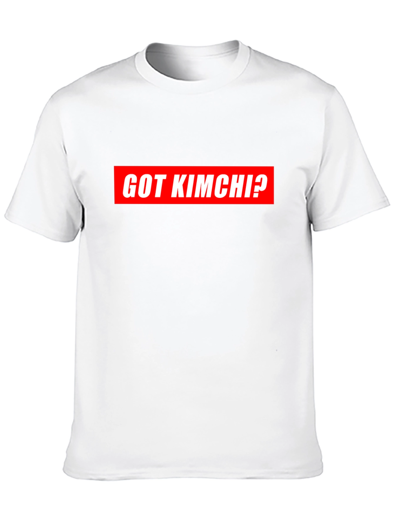 Black Got Kimchi? Black Graphic Tee view 10