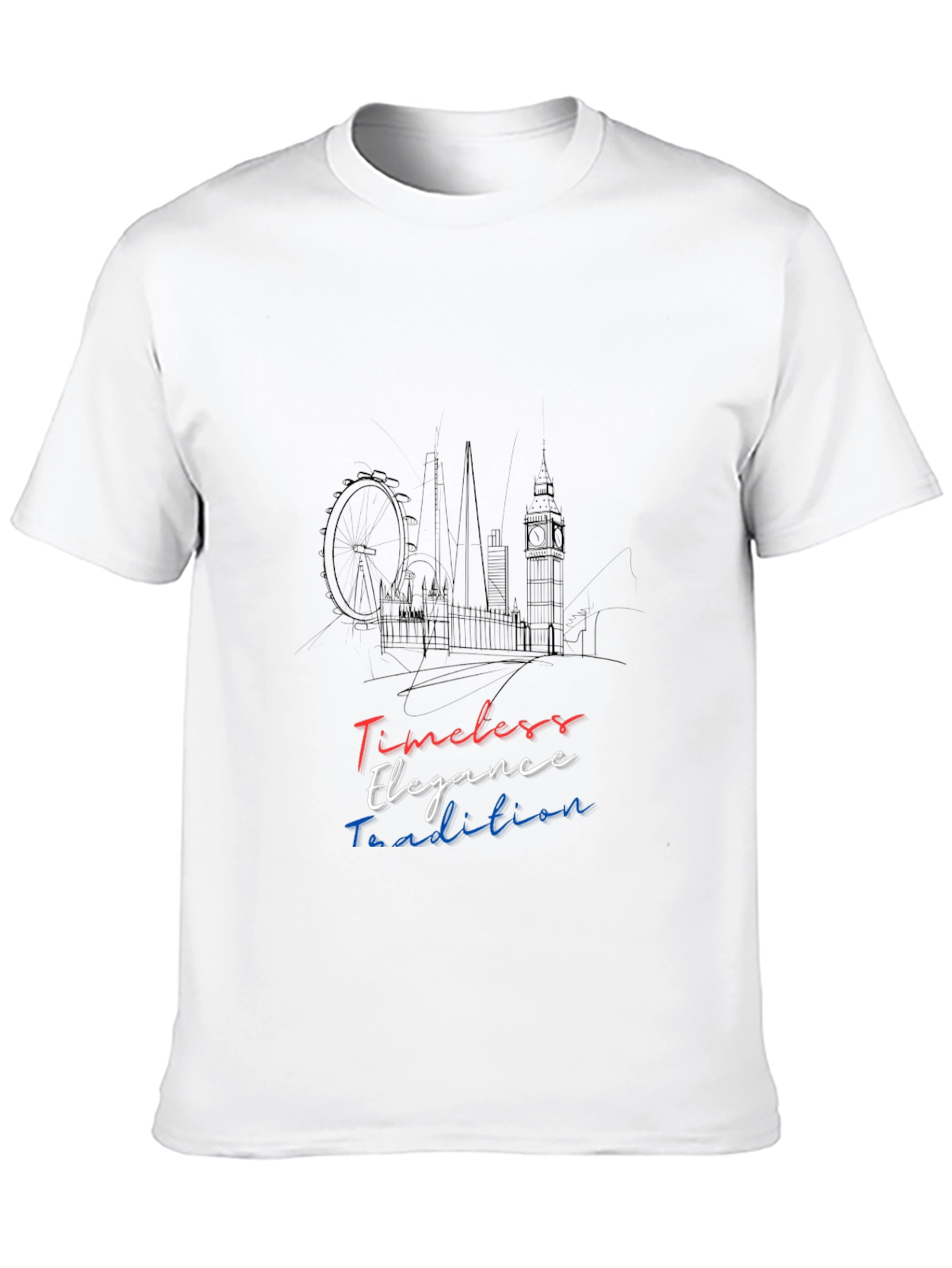 Black Timeless Elegance Tradition Graphic Tee view 10