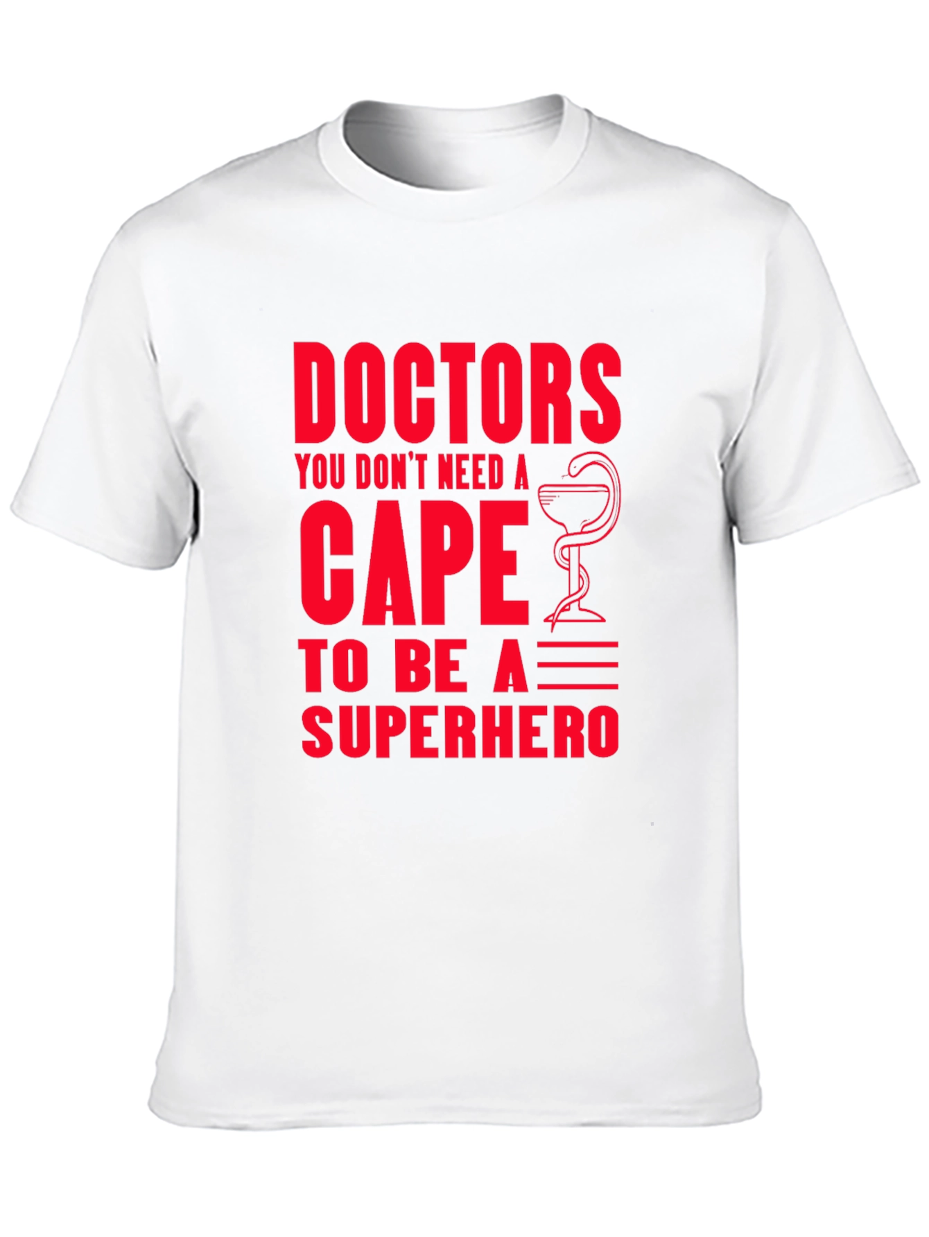 Black Doctors Superhero Graphic Tee - Black Cotton T-Shirt view 10