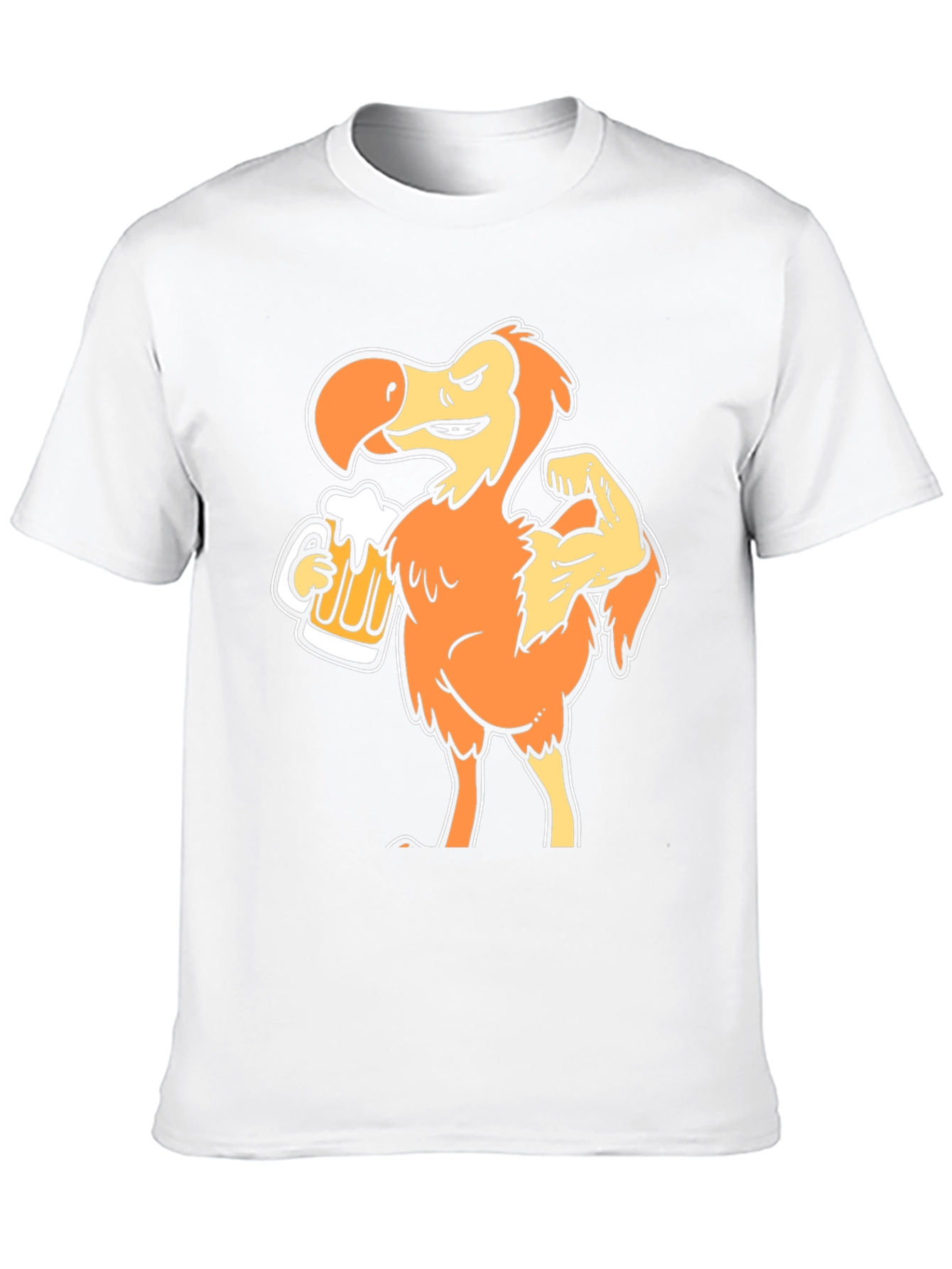 Black Dodo Bird Beer T-Shirt - Funny Gym Workout Tee view 10