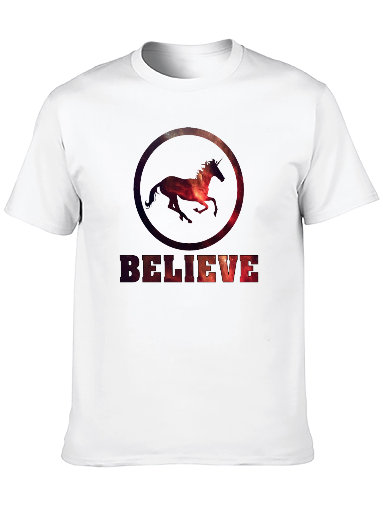 Black Believe Unicorn Graphic Tee - Black view 10