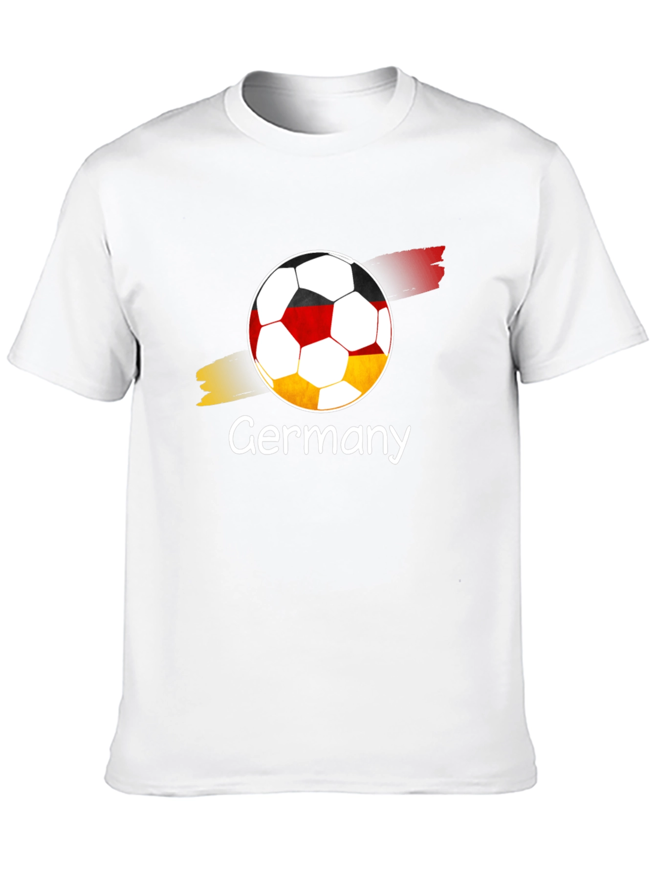 Black Germany Soccer T-Shirt - Black Graphic Tee view 10
