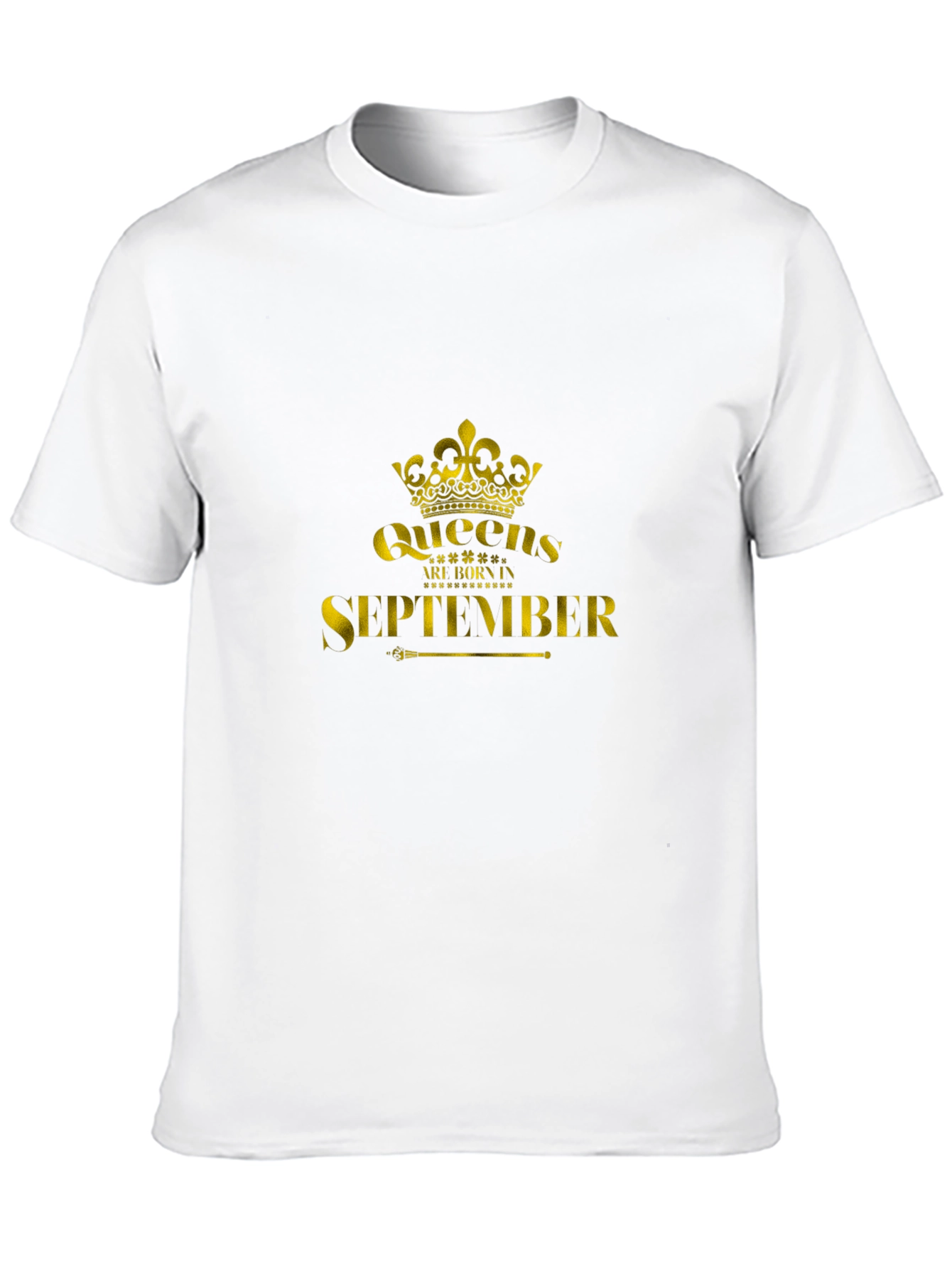 Black Queens are Born in September T-Shirt view 10