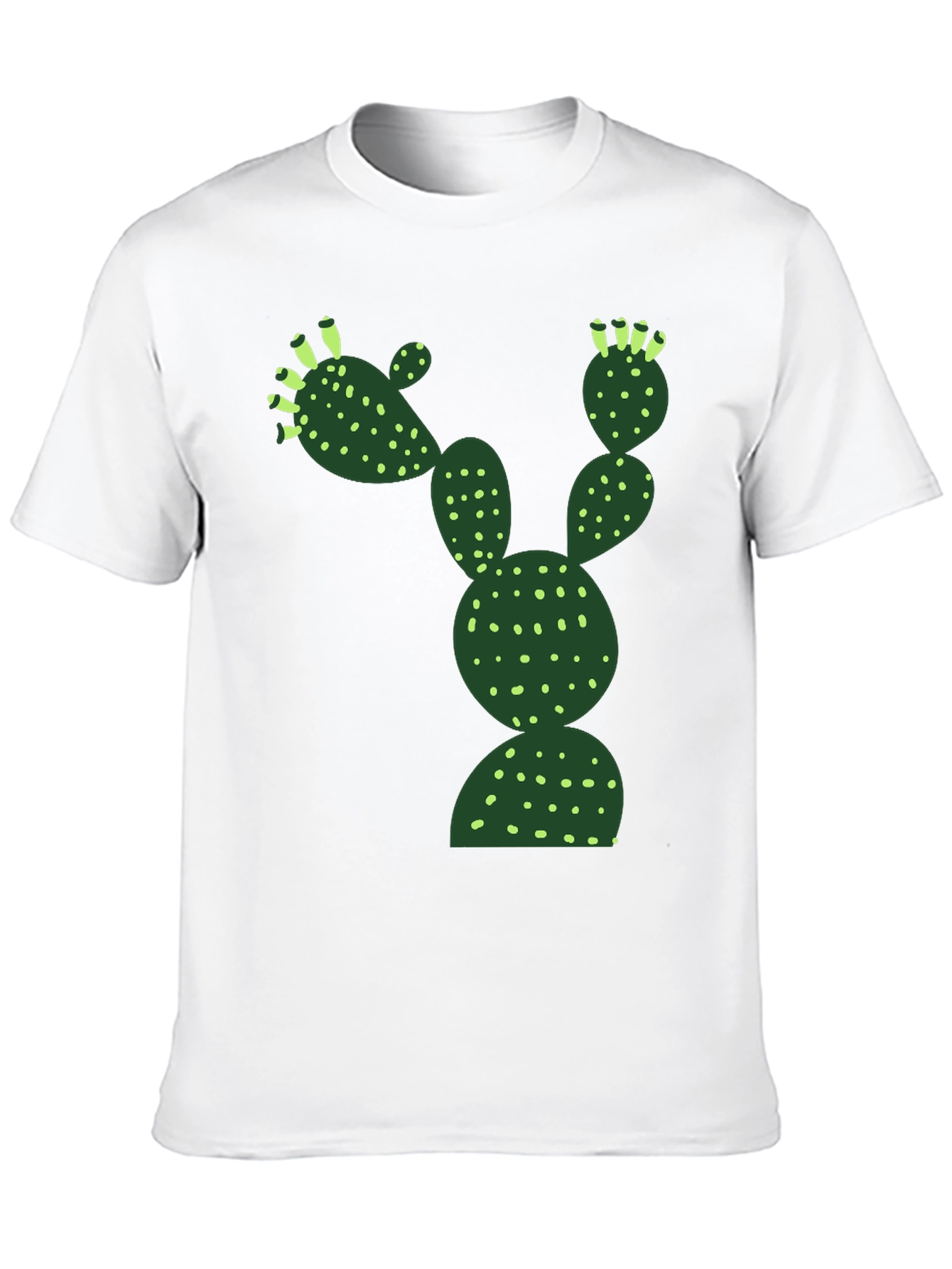 Black Cactus Graphic Tee - Desert Humor T-Shirt view 10