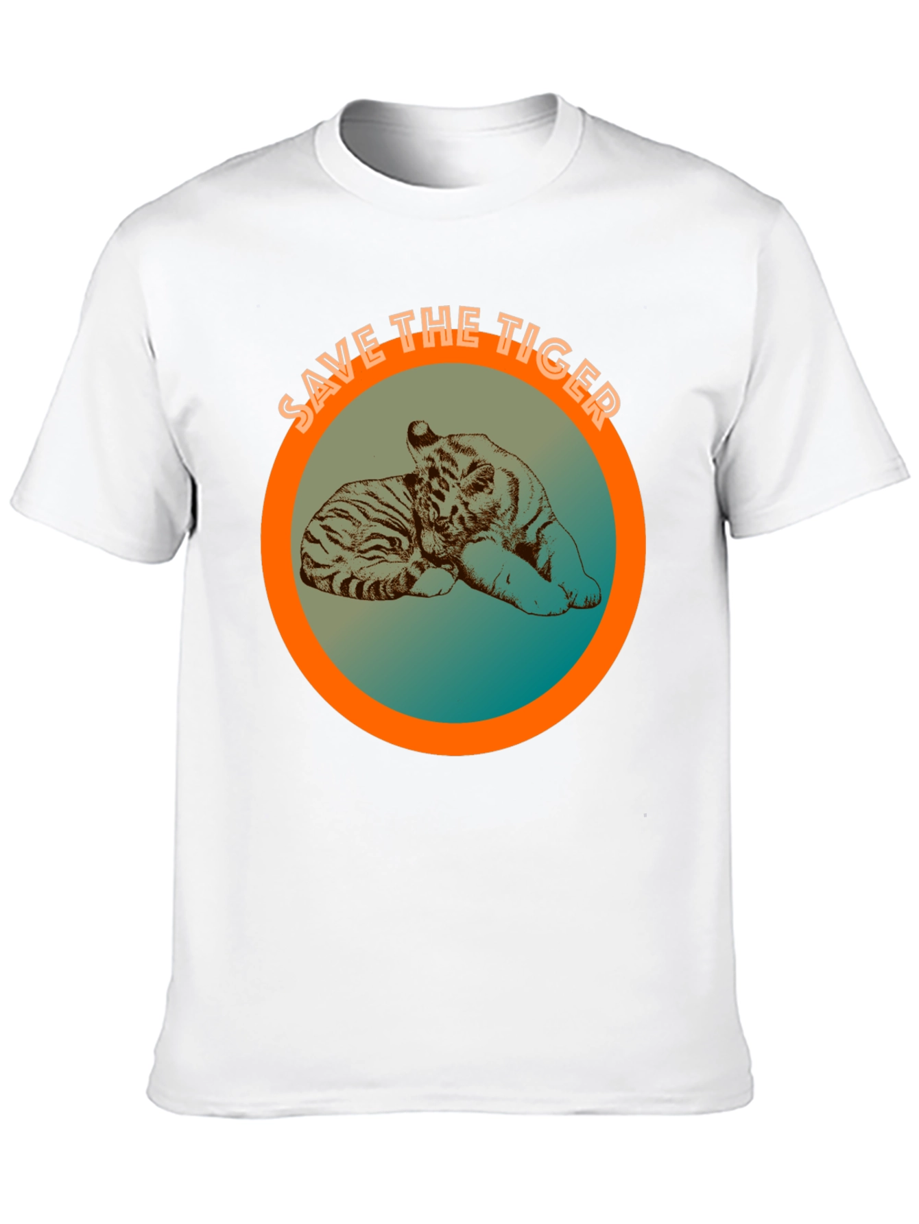 Black Save the Tiger Graphic Tee view 10