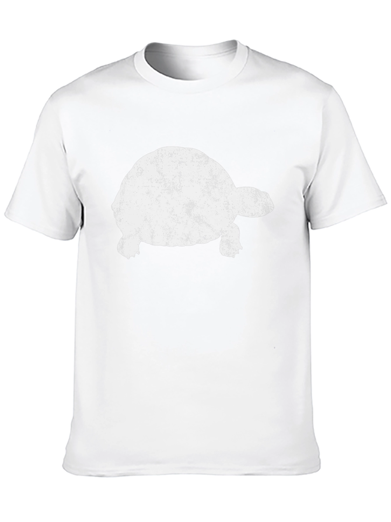 Black Cool Tortoise Graphic Tee - Black Cotton T-Shirt view 10