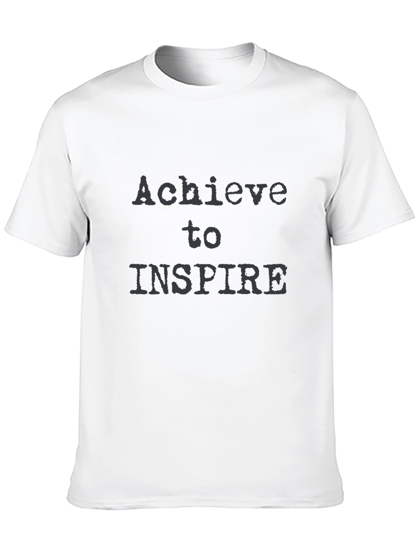 Black Achieve to Inspire Graphic Tee - Black view 10
