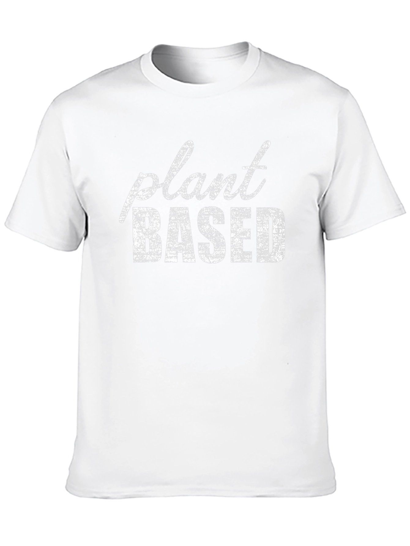 Black Plant Based T-Shirt - Vegan Lifestyle Tee view 10