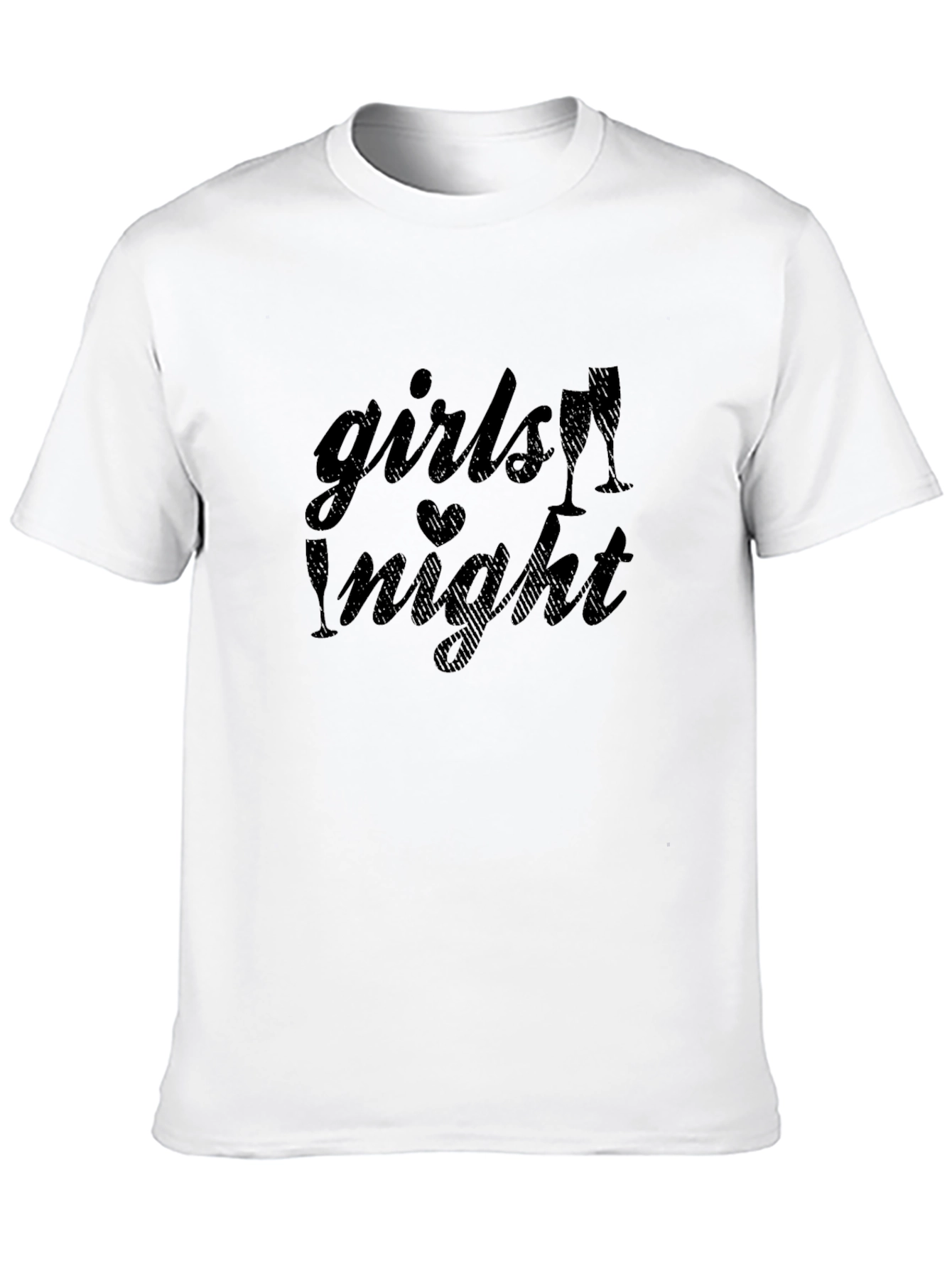 Black Girls Night Out T-Shirt - Fun Party Top view 10
