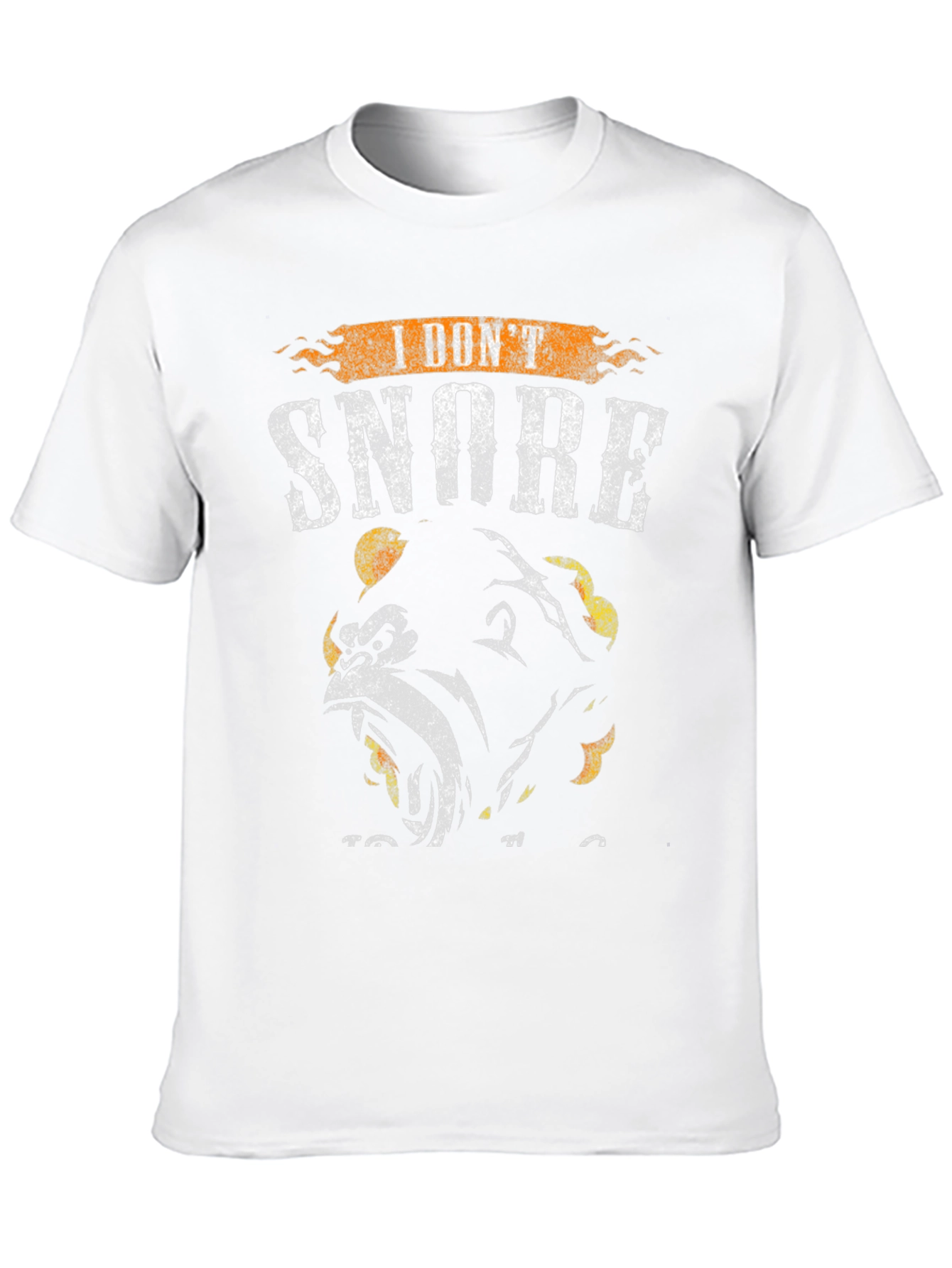 Black I Don't Snore Gorilla Graphic Tee - Black view 10