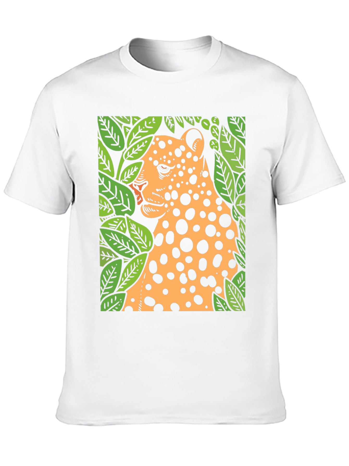 Black Leopard Print T-Shirt - Urban Style view 10