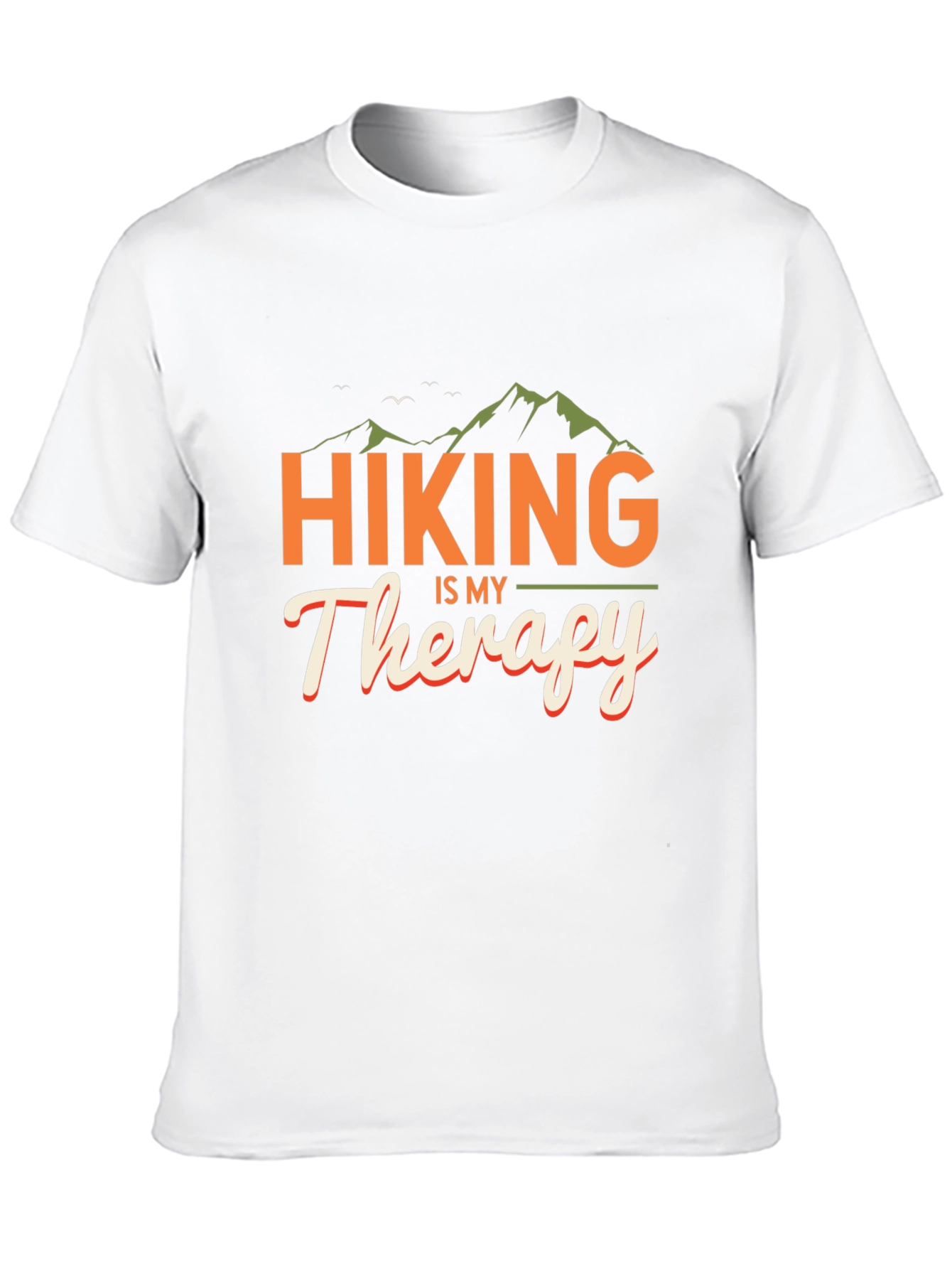 Black Hiking is My Therapy T-Shirt view 10