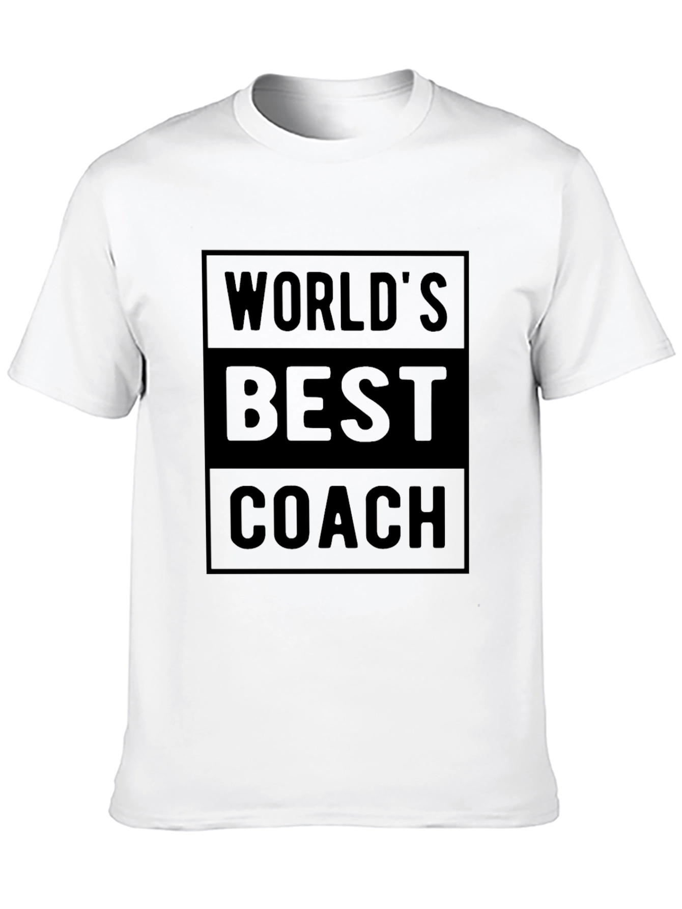 Black World's Best Coach Graphic T-Shirt view 10
