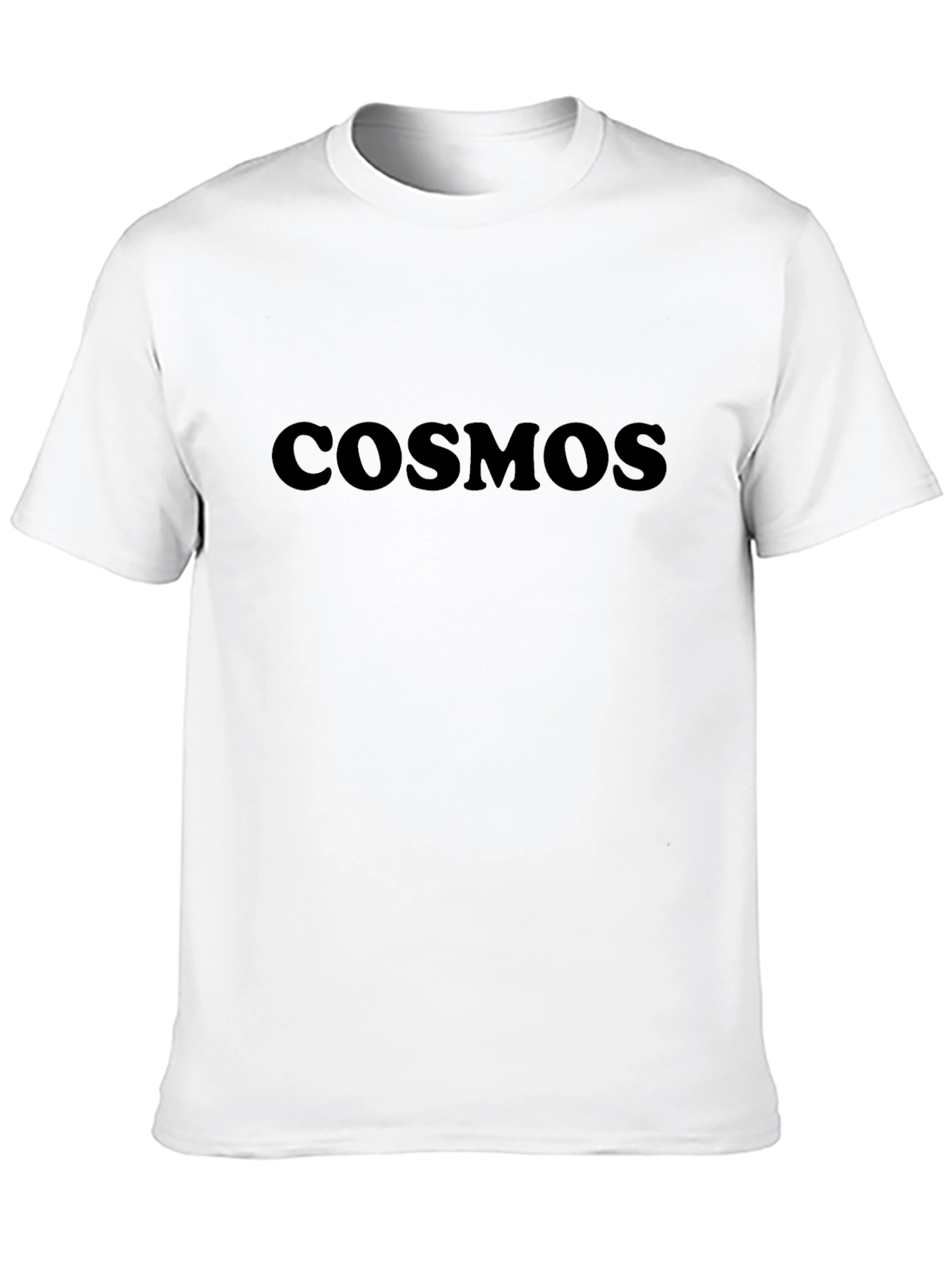 Black Cosmos Black Graphic Tee - Stylish Unisex T-Shirt view 10