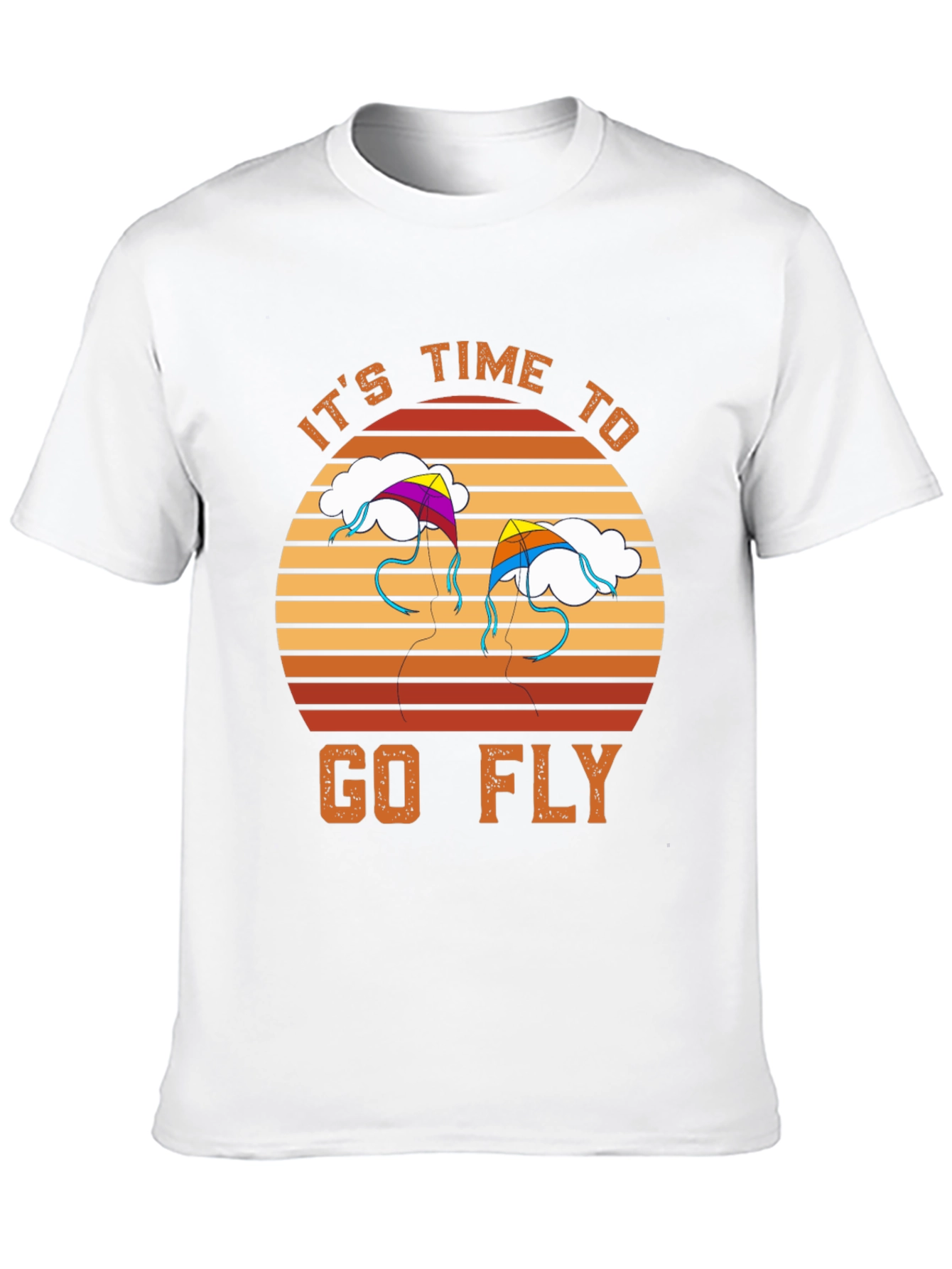 Black It's Time to Go Fly T-Shirt view 10