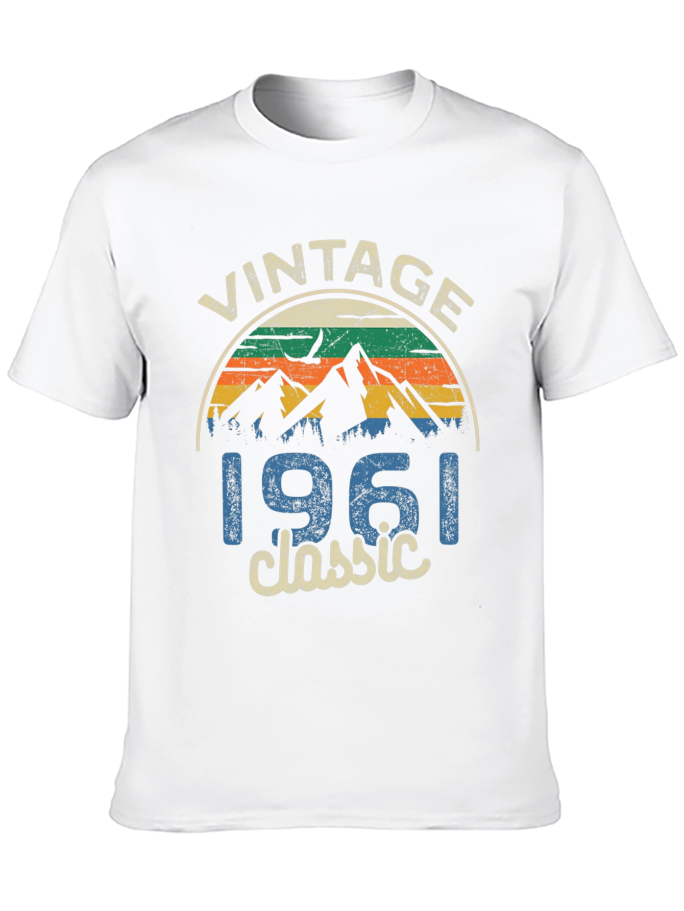 Black Vintage 1961 Classic Graphic T-Shirt view 10
