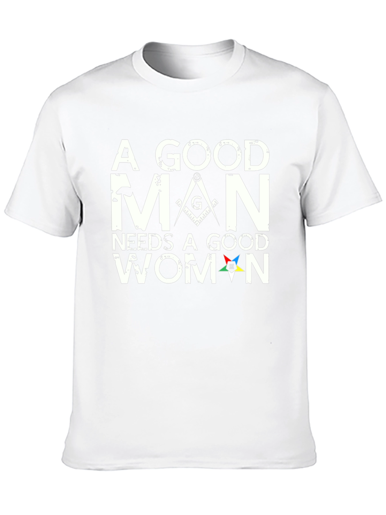 Black A Good Man Needs a Good Woman Graphic T-Shirt view 10