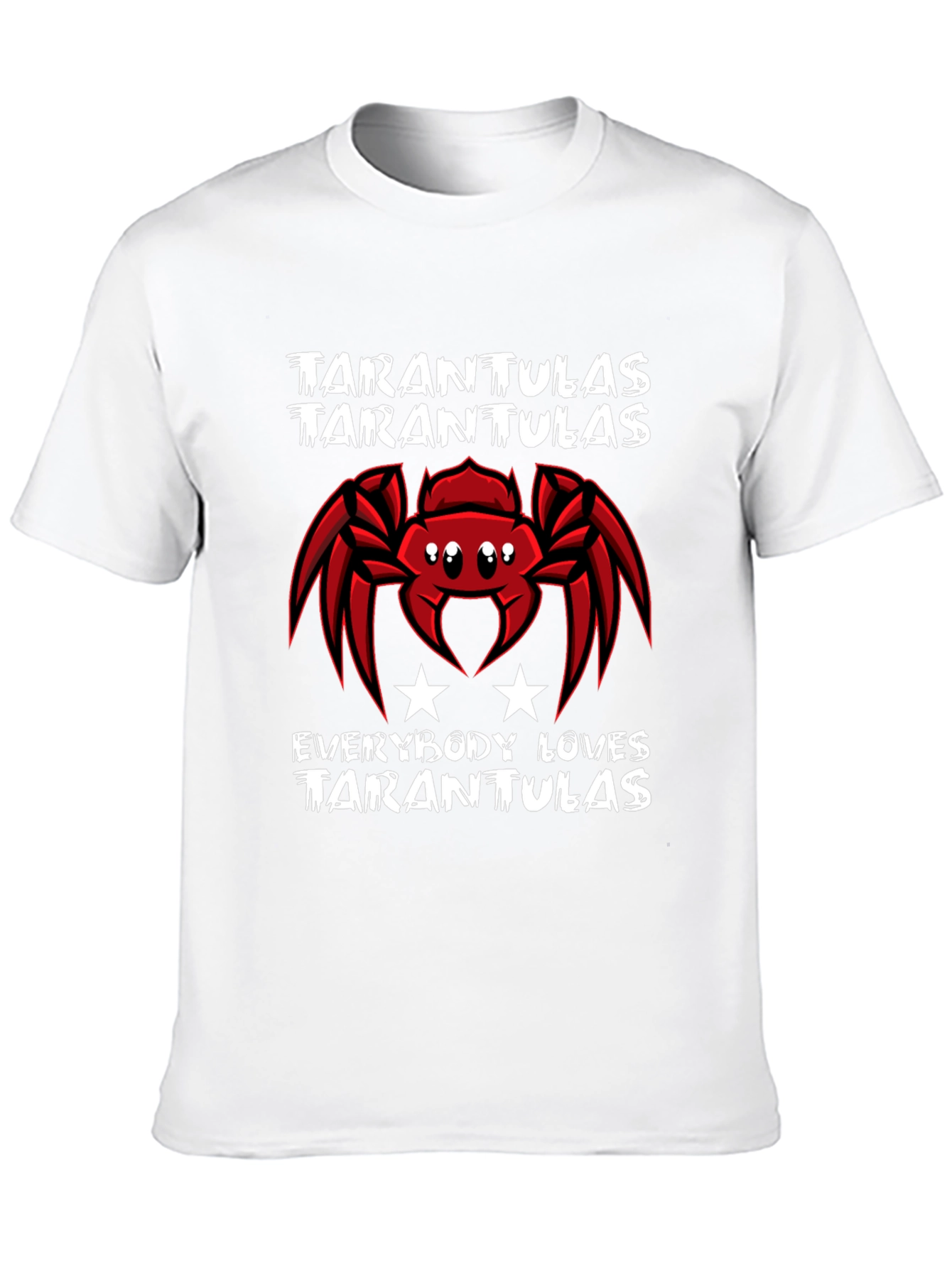 Black Tarantulas Graphic Tee - Everybody Loves Tarantulas T-Shirt view 10