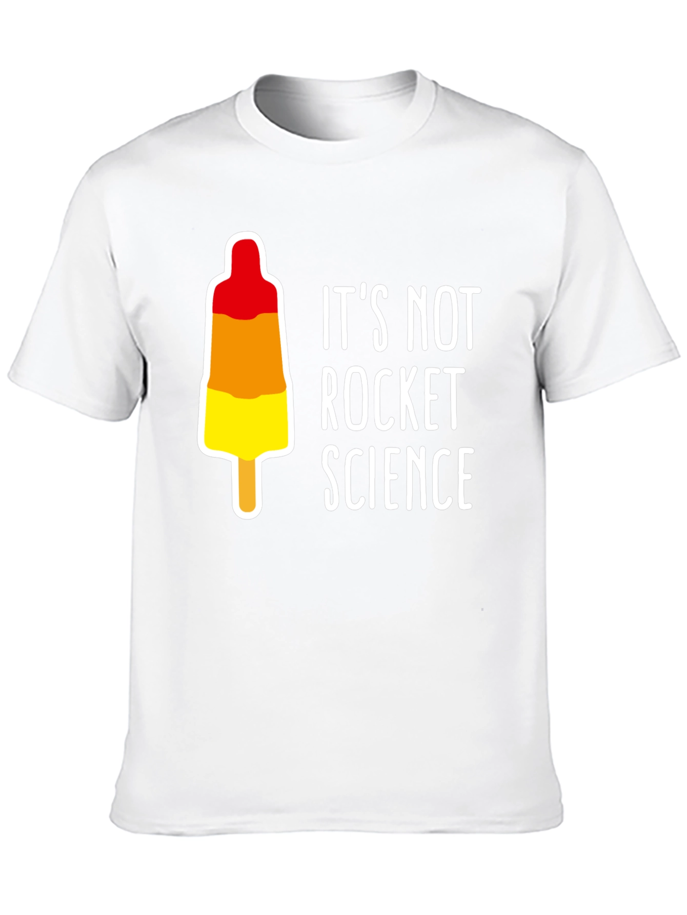Black It's Not Rocket Science T-Shirt view 10