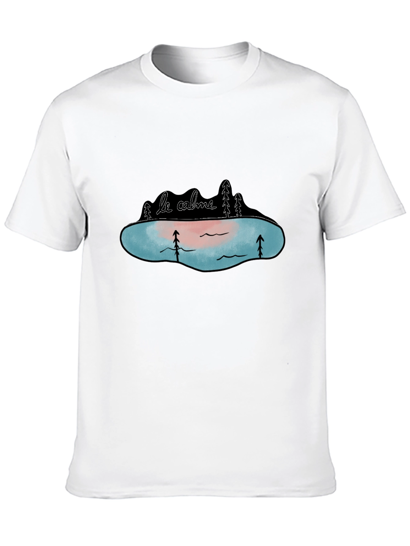 Black Le Calme T-Shirt - Relaxed Fit view 10