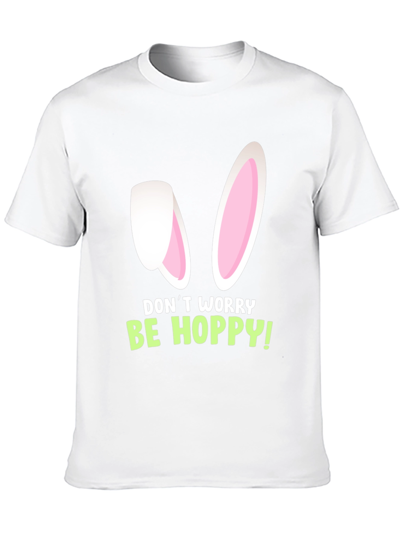 Camiseta Negra "¡No te preocupes, sé feliz!"