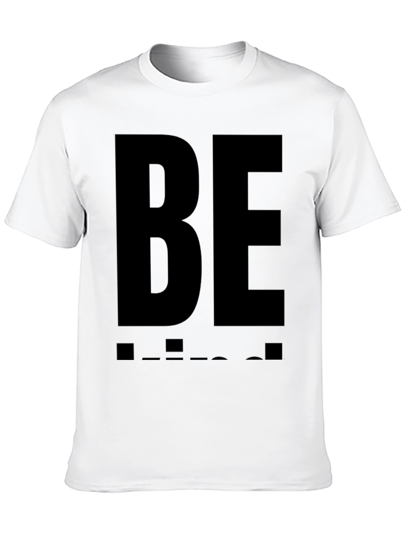 Black Be Kind Graphic Tee - Black Short Sleeve Casual Shirt view 10