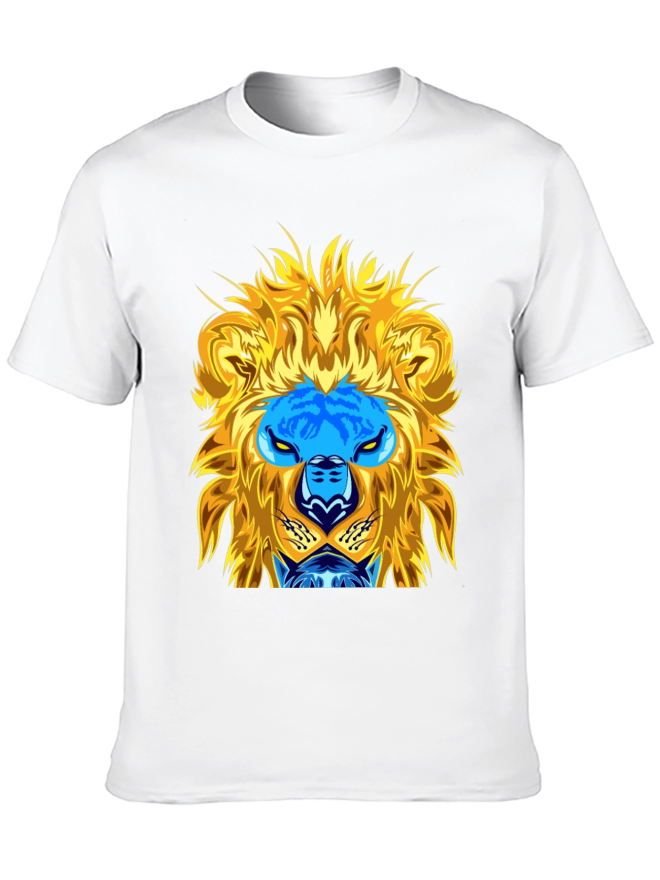 Black Lion Graphic Tee - Black Cotton Blend view 10
