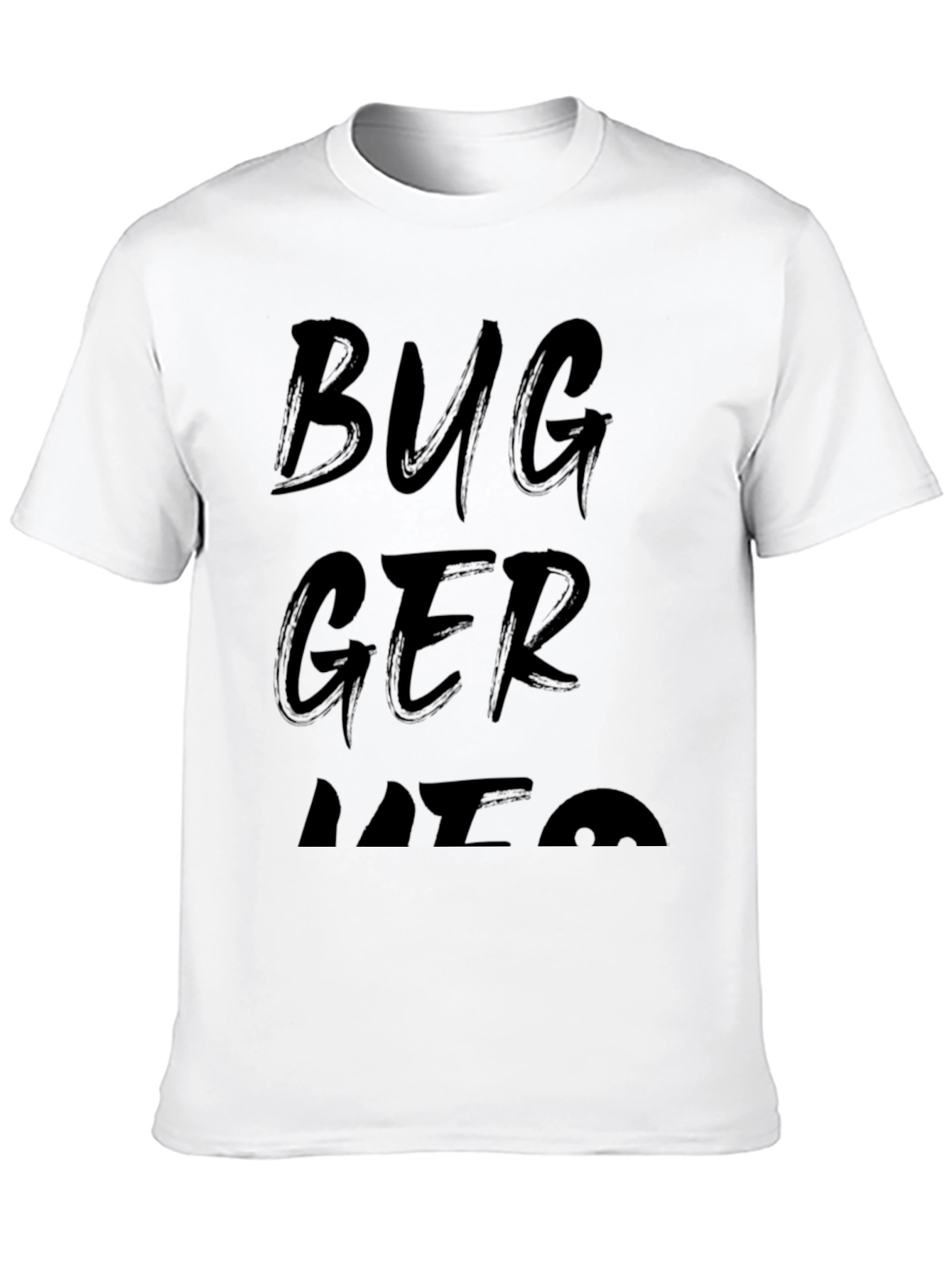 Black Bugger Off Graphic T-Shirt |  Men's Black Tee view 10