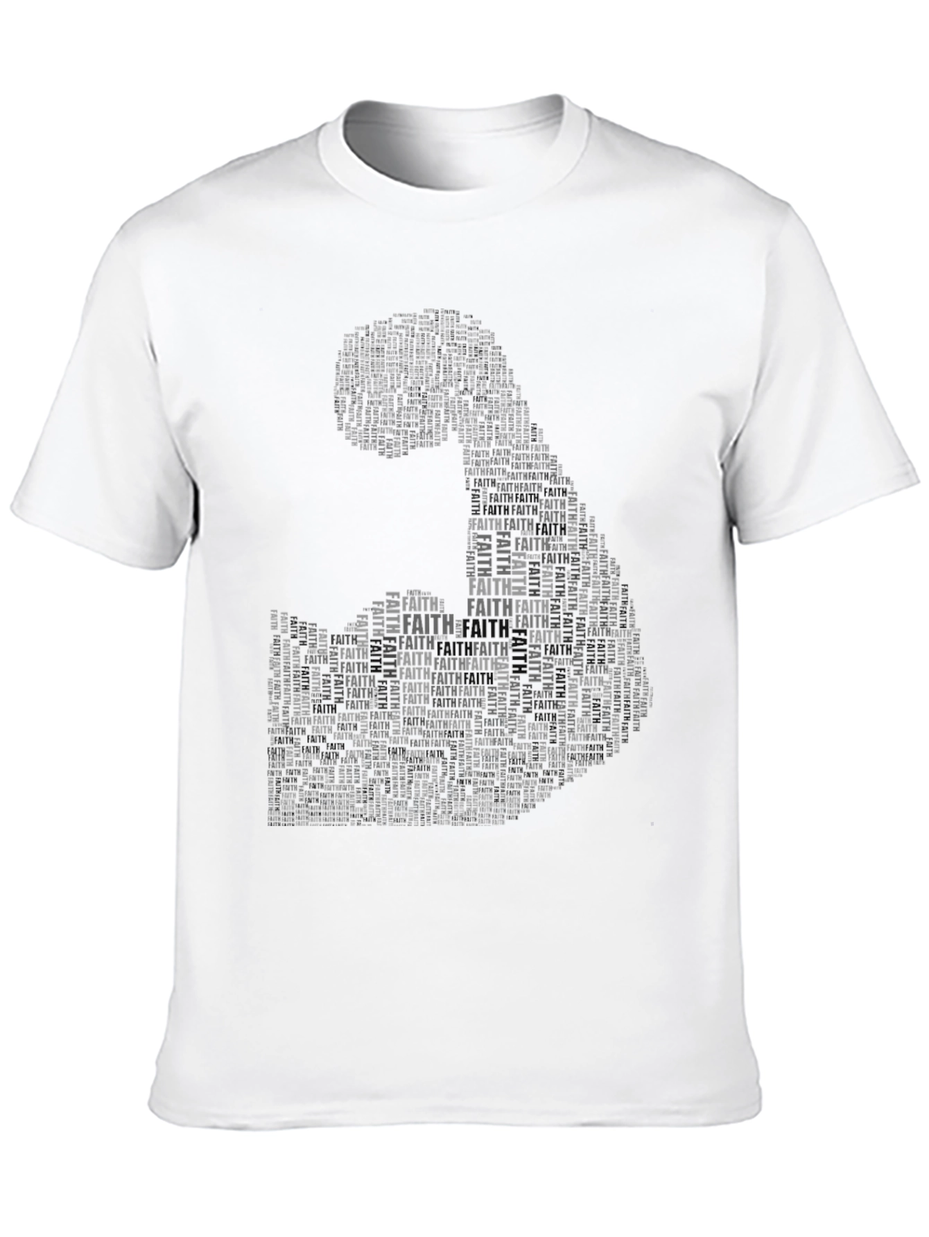 Black Faith Inspired Graphic Tee view 10