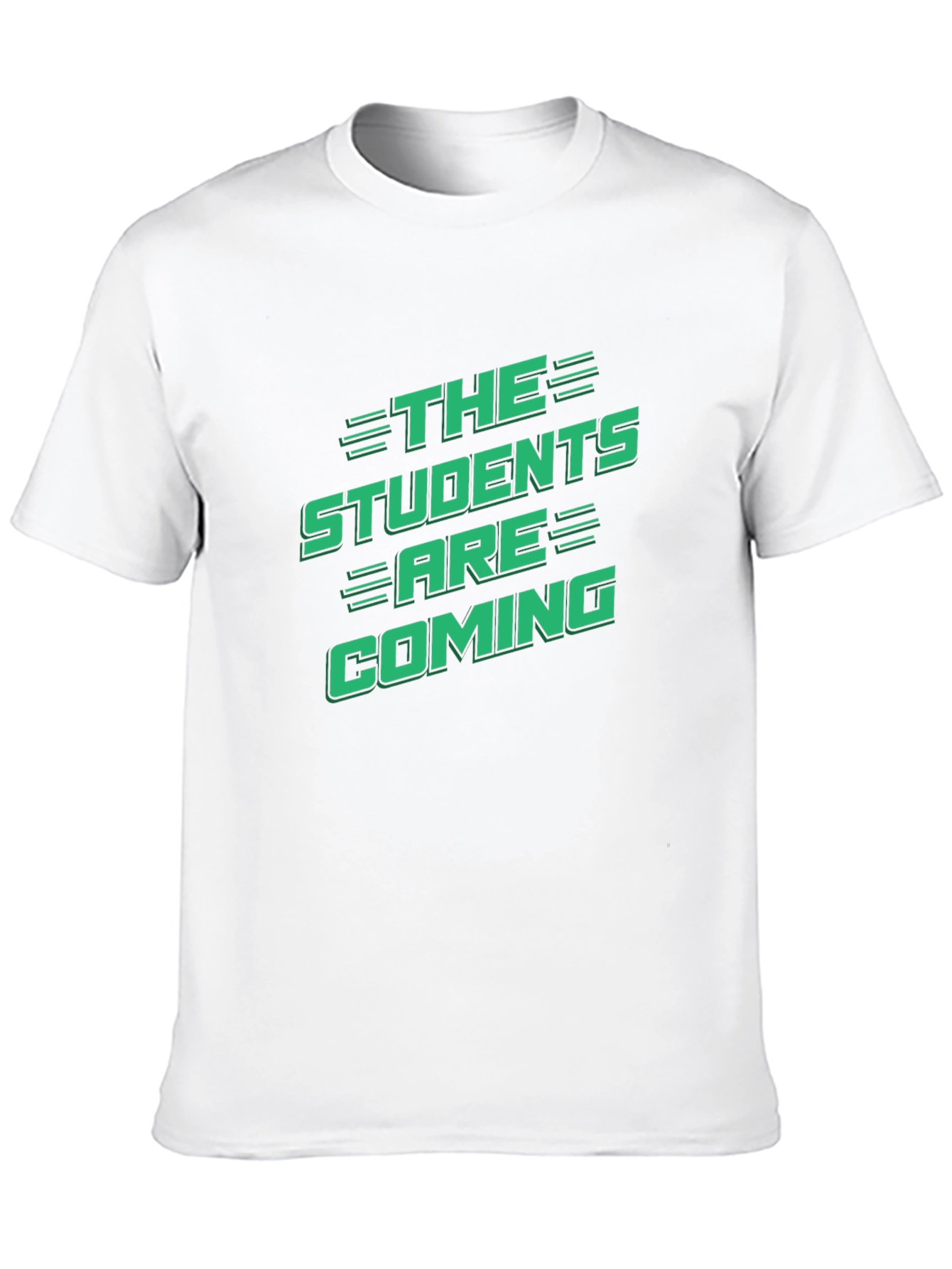 Black The Students Are Coming Graphic T-Shirt view 10