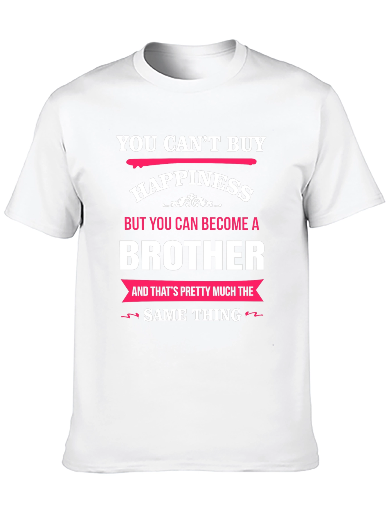 Black Brother T-Shirt: Can't Buy Happiness view 10