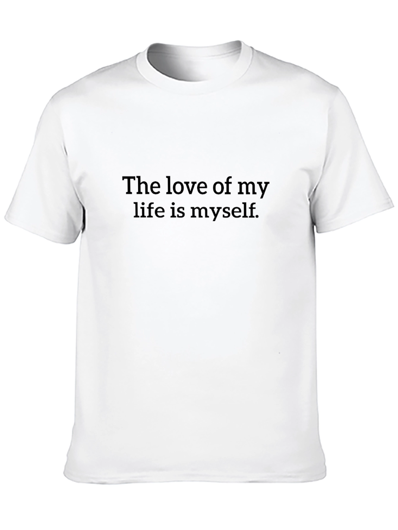 Black Self-Love Statement T-Shirt view 10