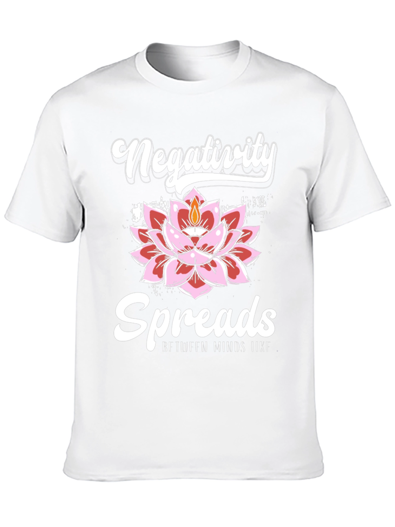 Black Negativity Spreads Graphic Tee view 10