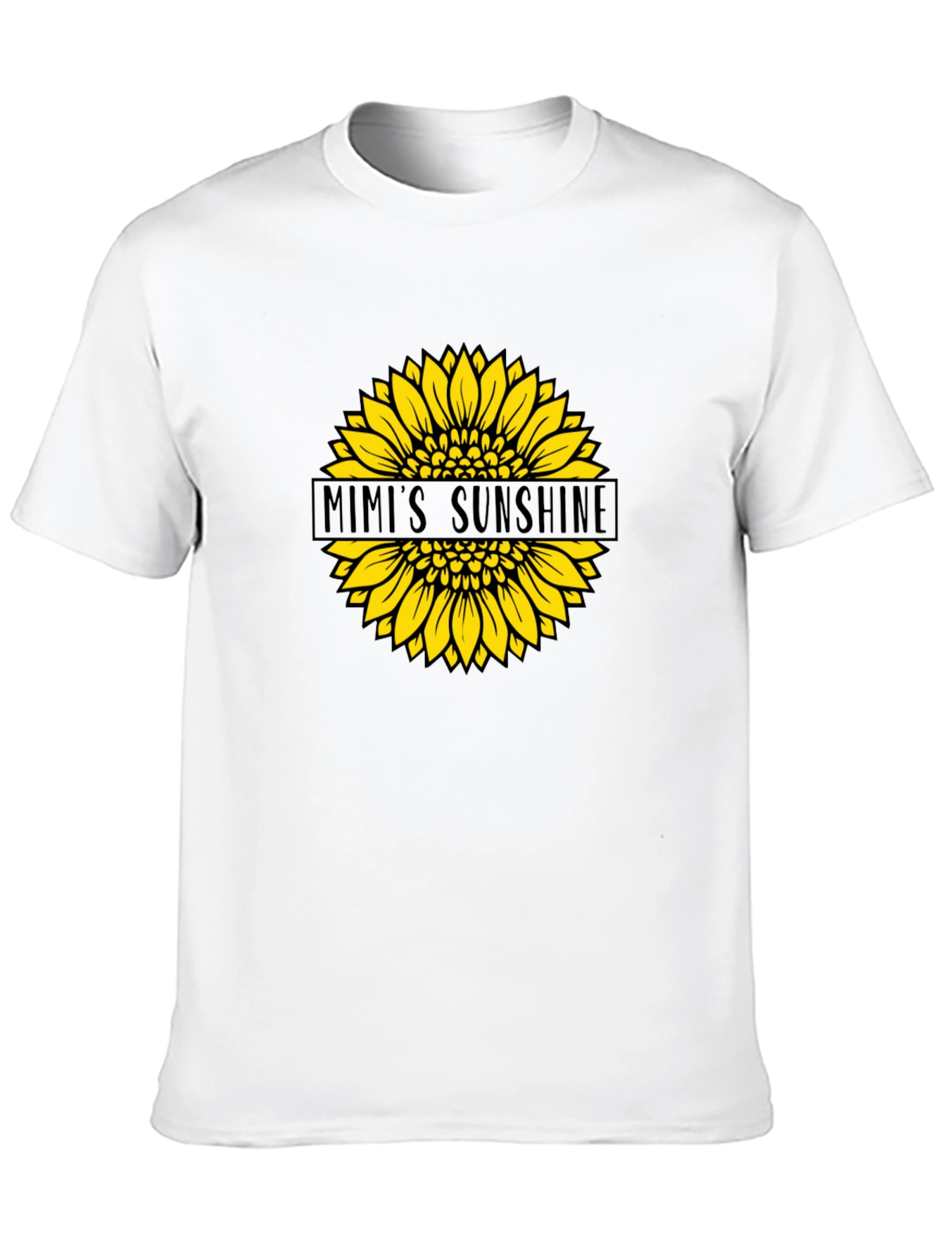 Black Mimi's Sunshine Sunflower Graphic Tee - Black view 10