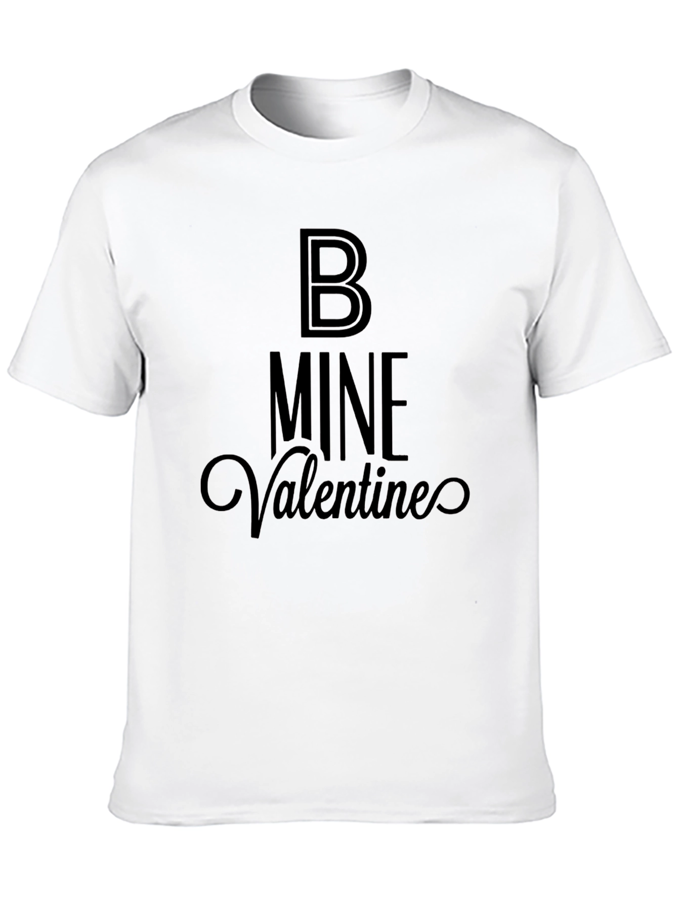 Black Be Mine Valentine Graphic Tee view 10